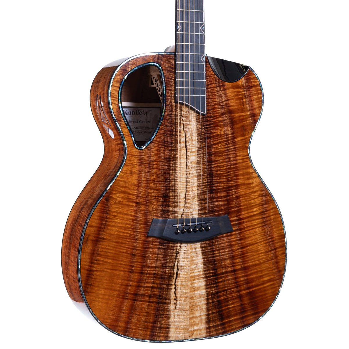 Example photo: an earlier Kanile'a KG-5, serial G0069, angled body view