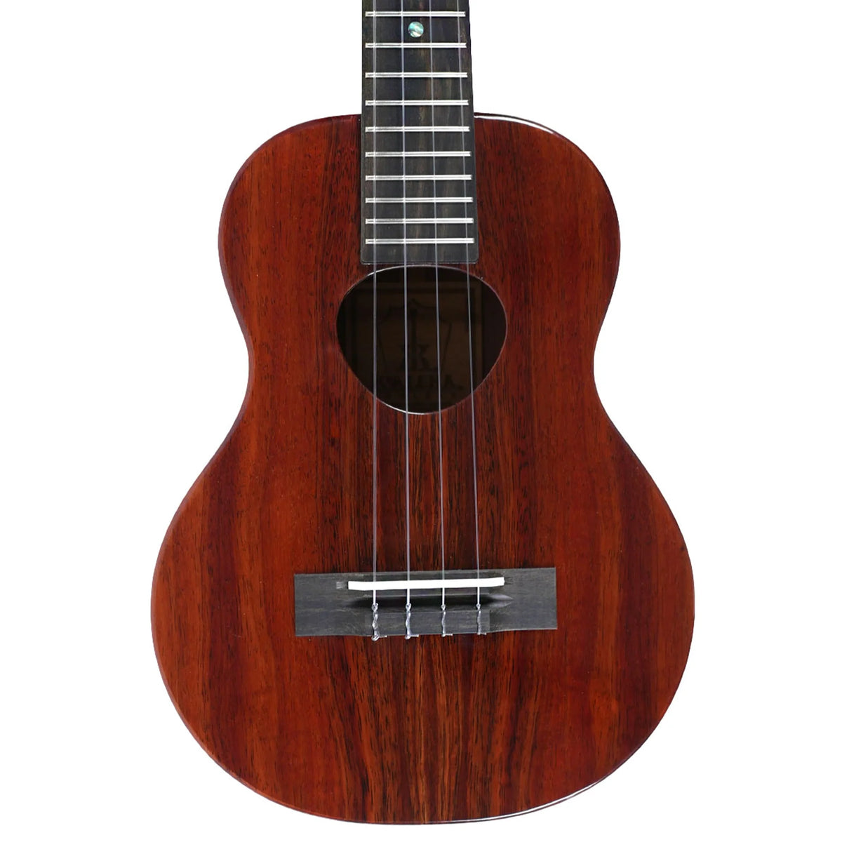 KoAloha KTM-00 Gloss Solid Hawaiian Koa Tenor Ukulele, ukulele #2, close-up of the top