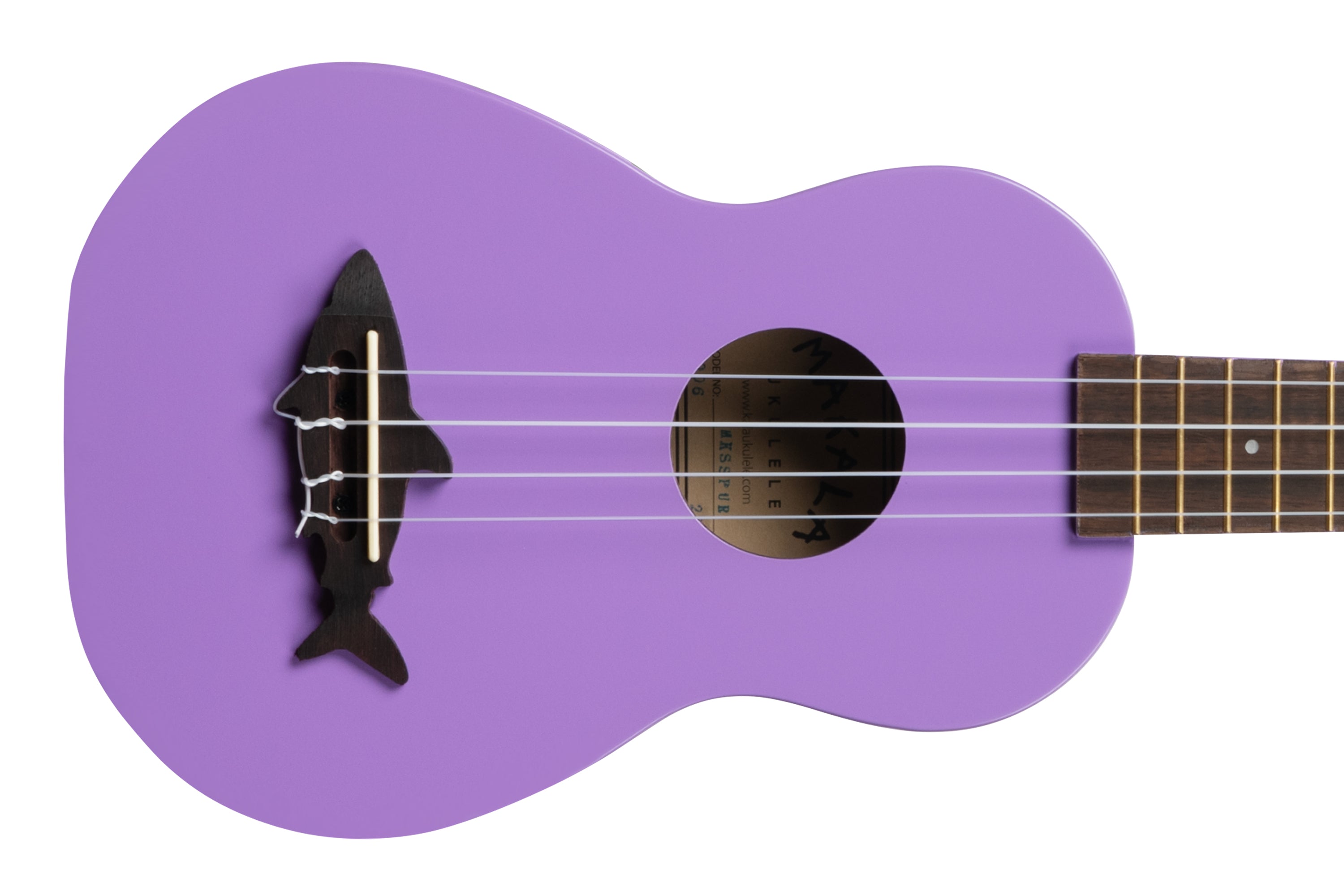 Kala Purple Soprano Shark Ukulele