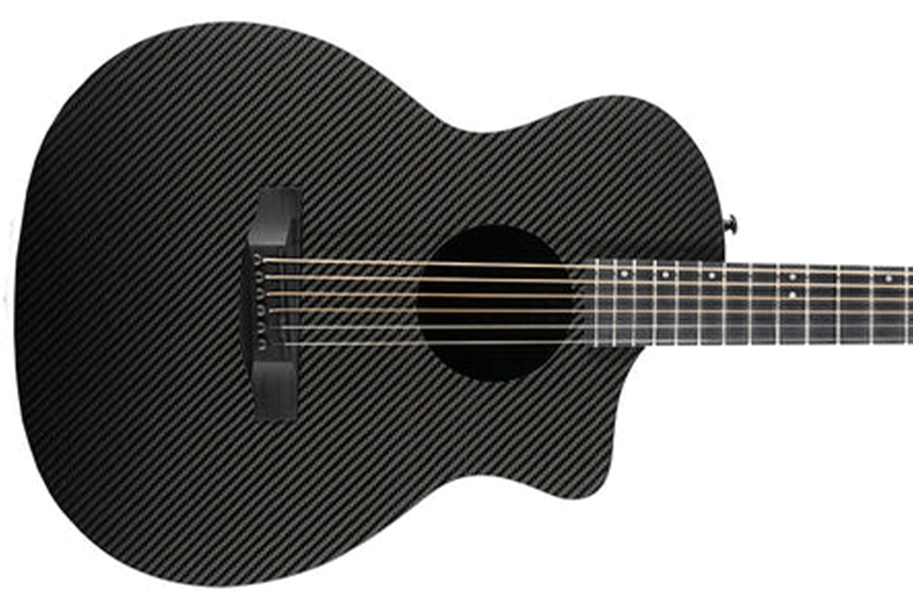 Klōs Full Carbon Grand Cutaway Mini Guitar