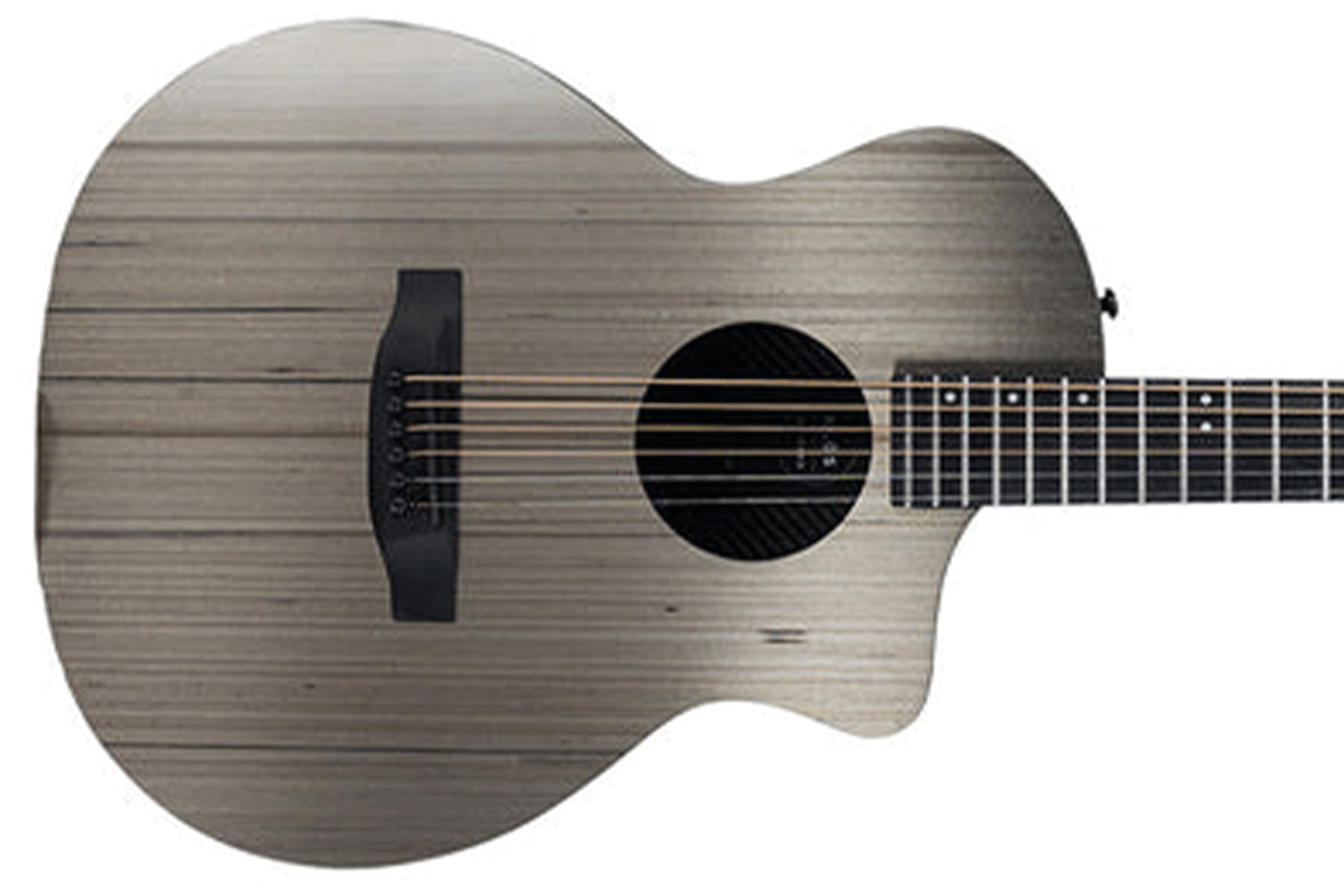 Klōs Full Carbon Timber Grand Cutaway Mini Guitar