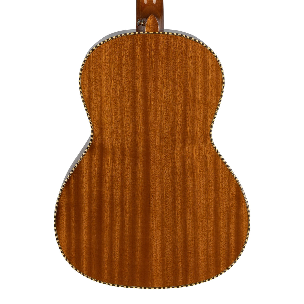 H. Jimenez LBQ2NCE El Músico Non-Cutaway Acoustic Electric Bajo Quinto, back of the body showing the back and sides