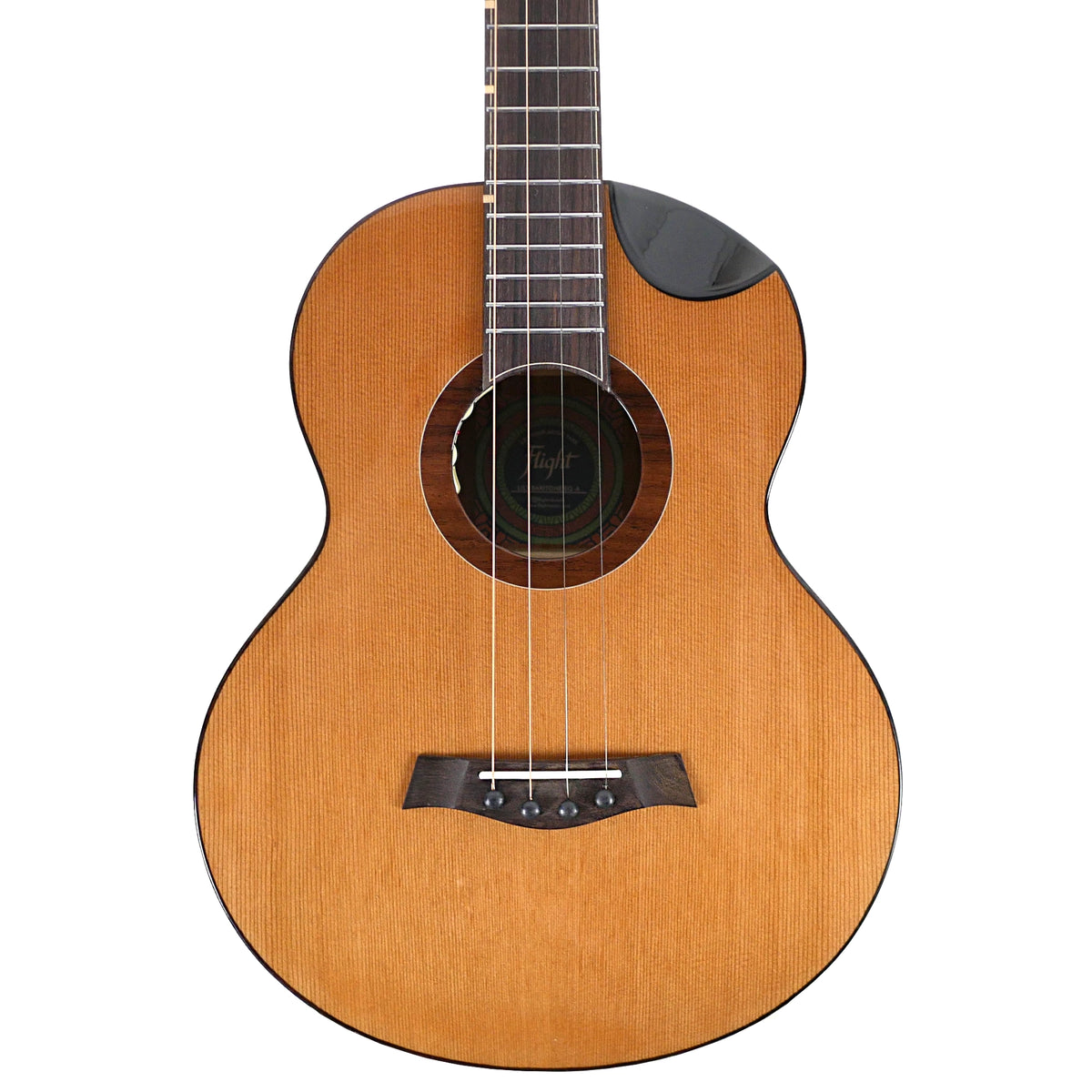Flight Lily EQ-A Solid Cedar Top Baritone Ukulele w/ Pickup
