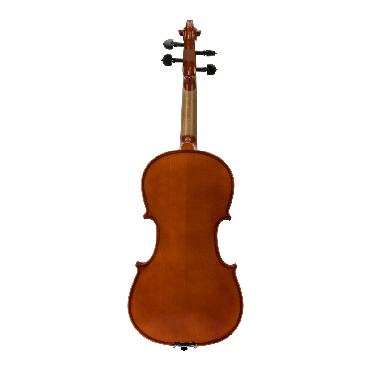 H. Jimenez LMVOE4 Primer Nivel Full Size Violin Outfit, full back view from headstock to end
