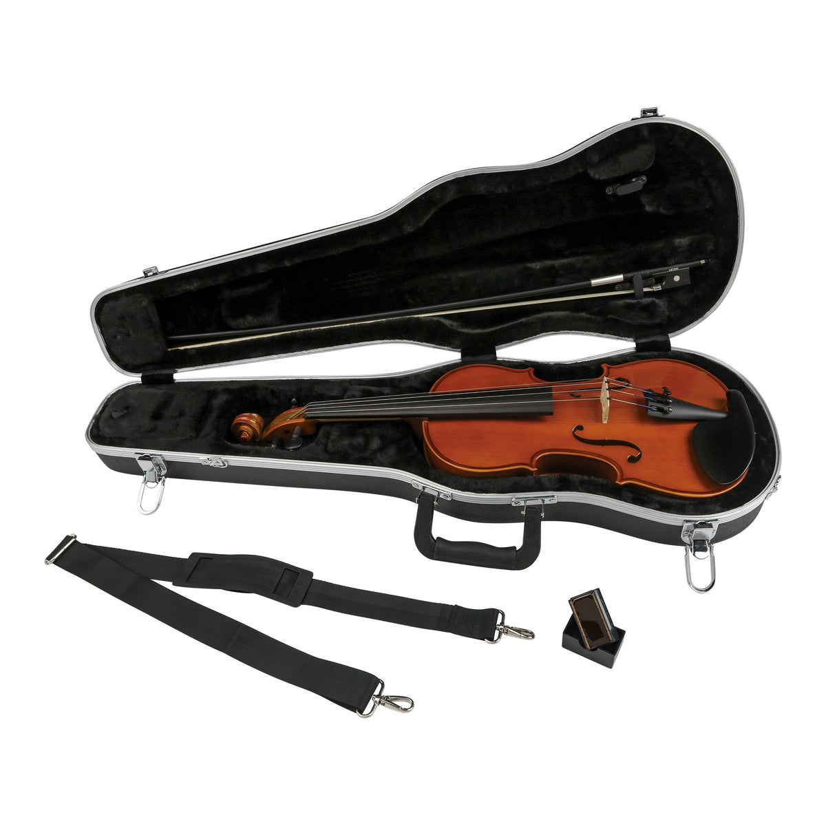 H. Jimenez LMVOE4 Primer Nivel Full Size Violin Outfit, full outfit with violin, bow, rosin and case