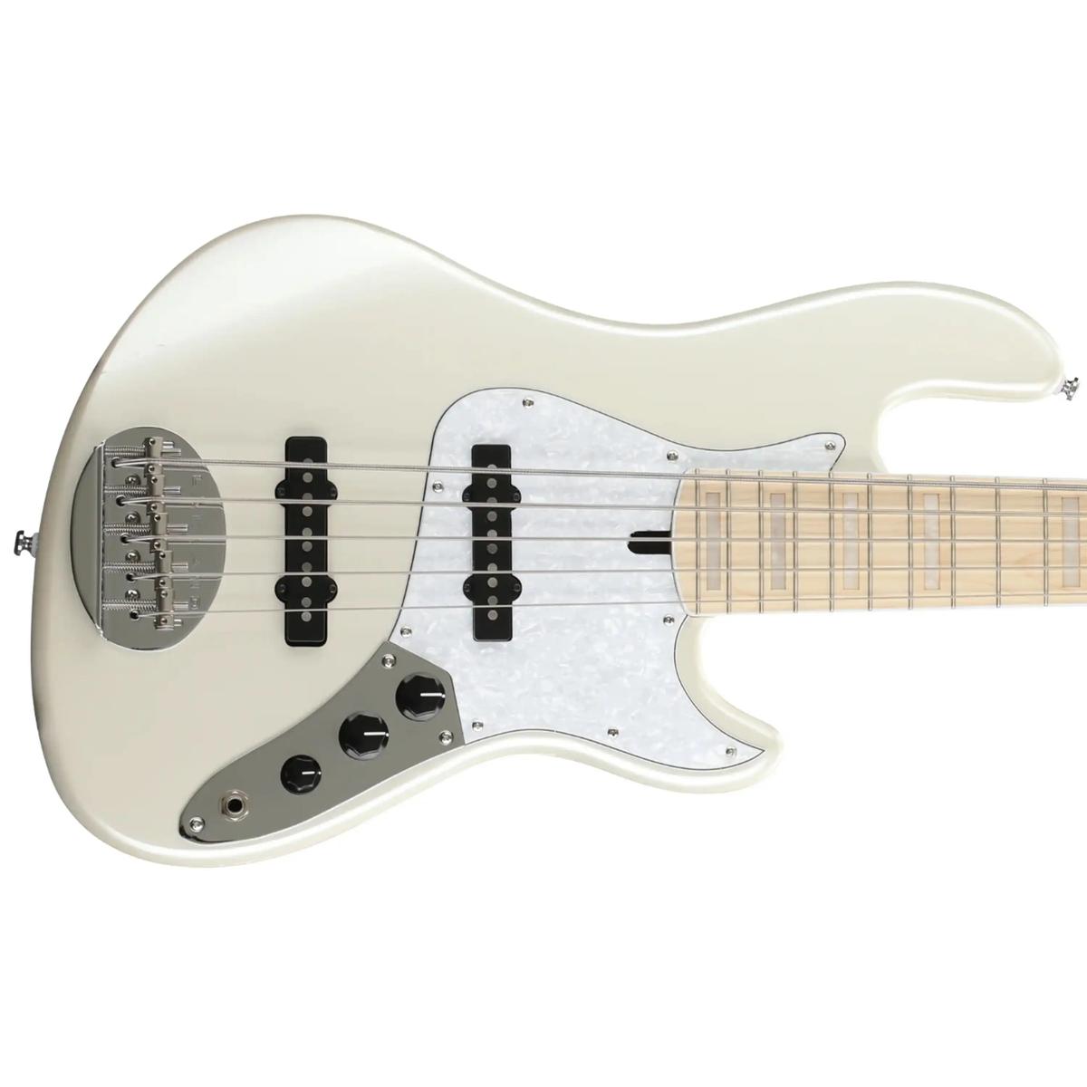 Lakland-DJ-5-Skyline-Bass-Guitarwhitepearl1 | Terry Carter Music Store