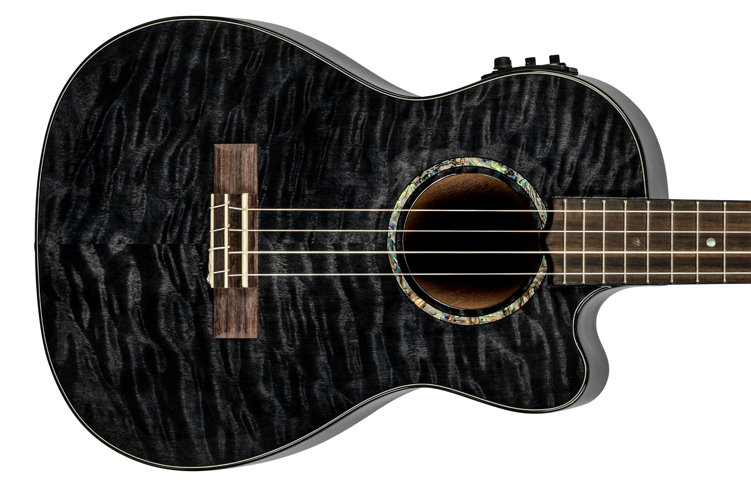 Lanikai Black Maple Baritone Ukulele