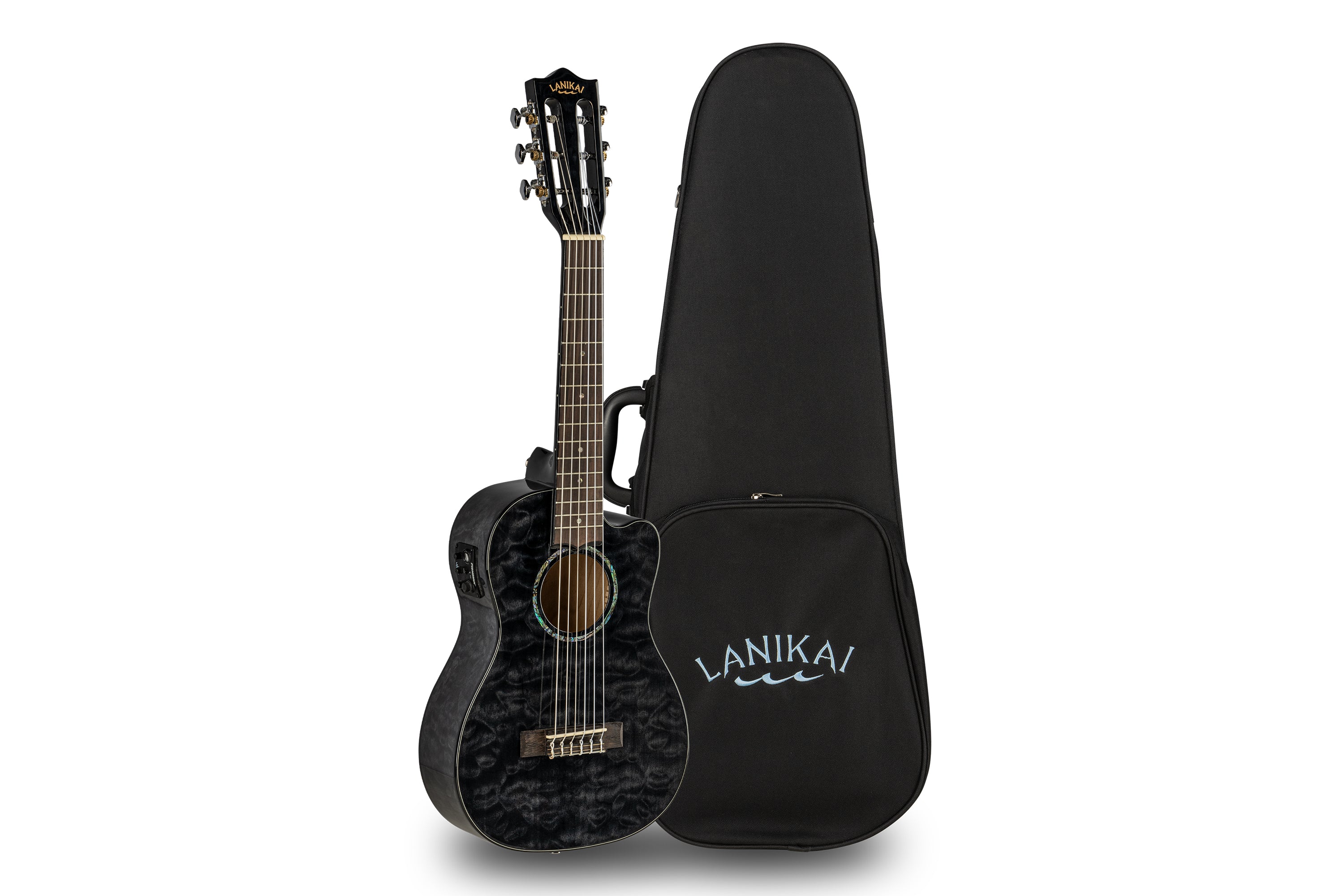 Lanikai Black Maple Guitelele