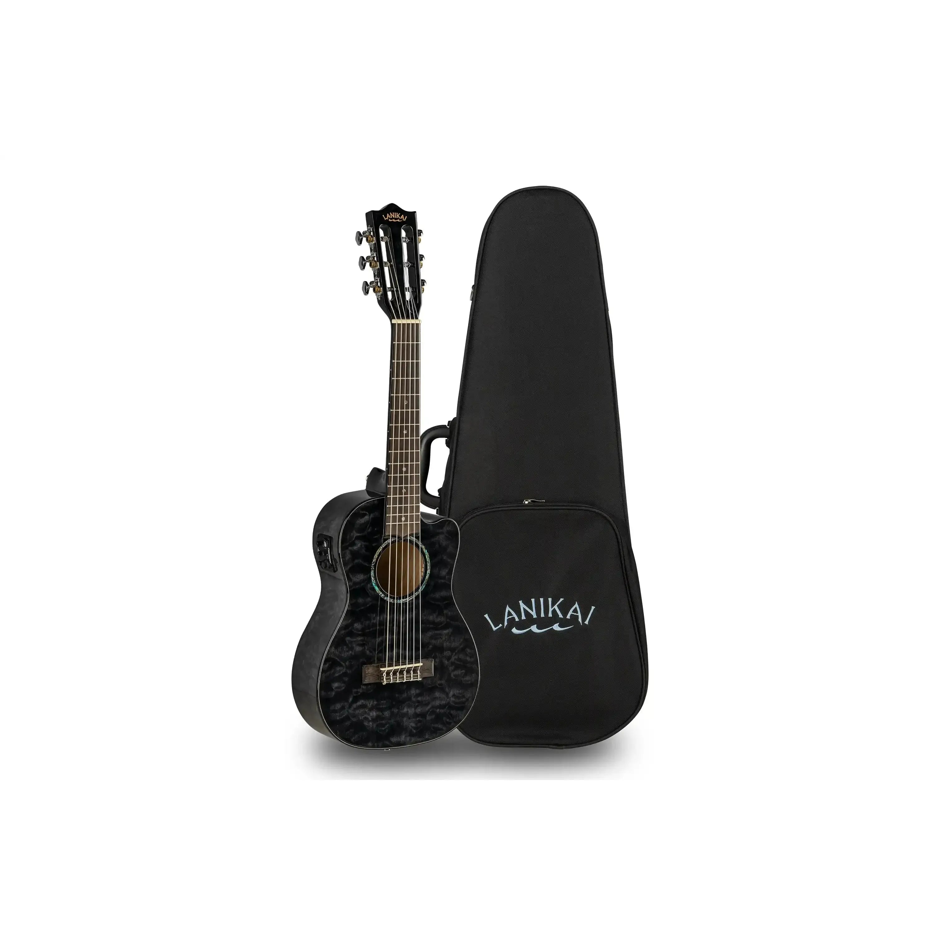 Lanikai-Black-Maple-Guitelele7 | Terry Carter Music Store