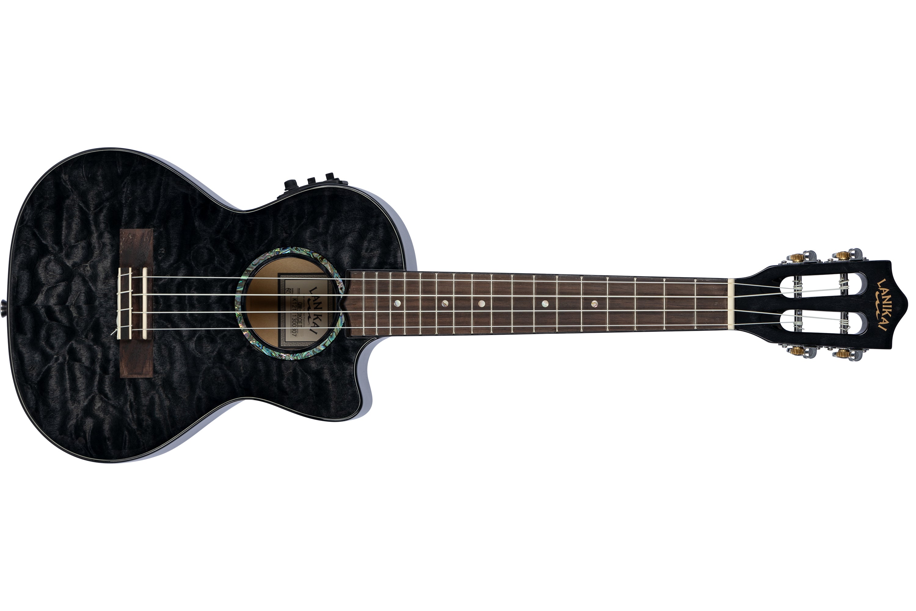 Lanikai Black Maple Tenor Ukulele