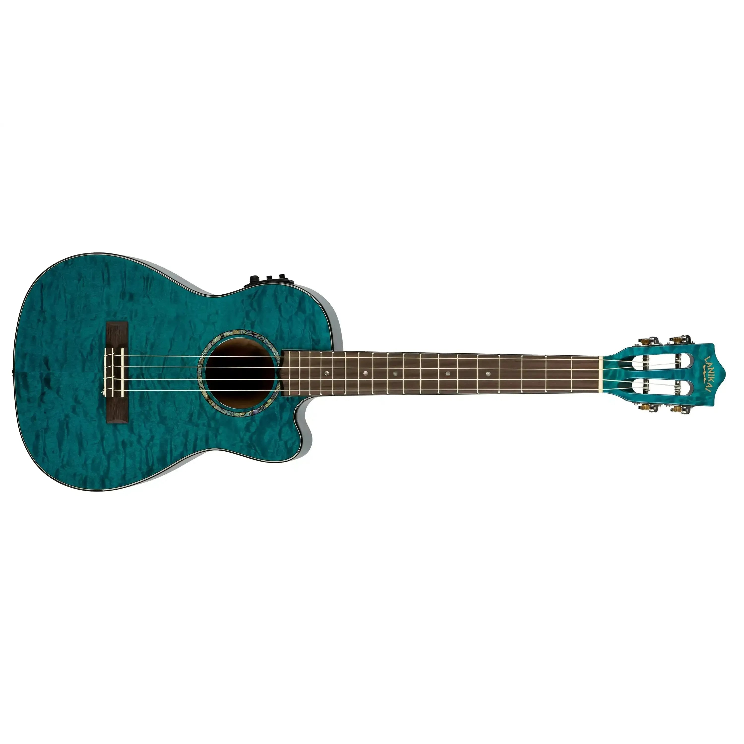 Lanikai-Blue-Maple-Baritone-Ukulele4 | Terry Carter Music Store