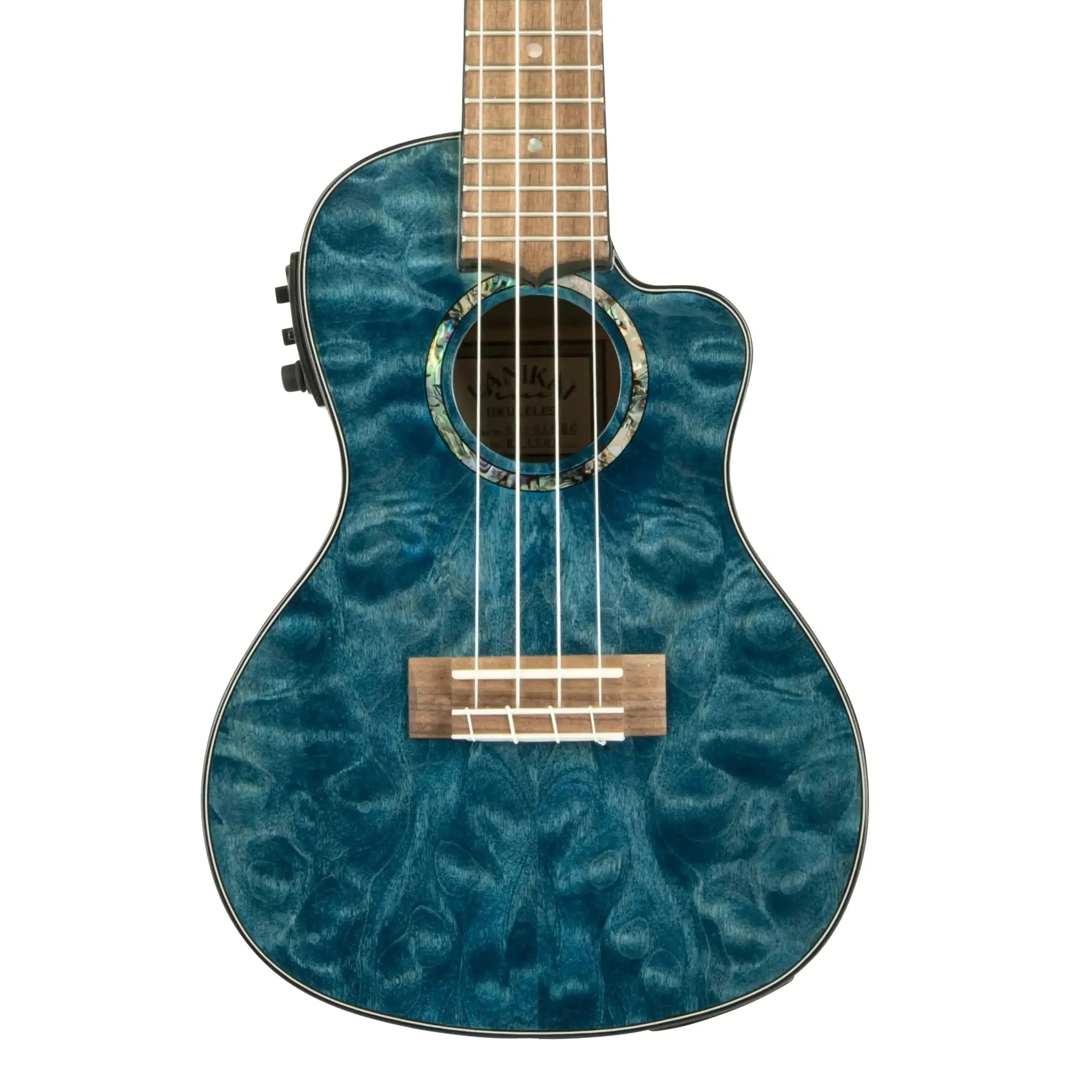 Lanikai-Blue-Maple-Concert-Ukulele5 | Terry Carter Music Store