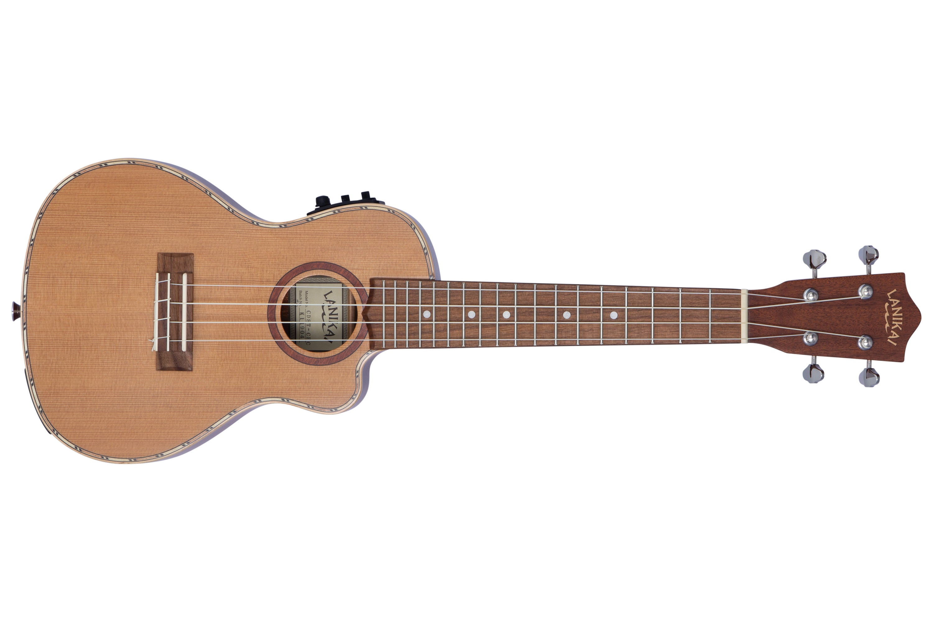 Lanikai Cedar Top Concert Ukulele with Pickup