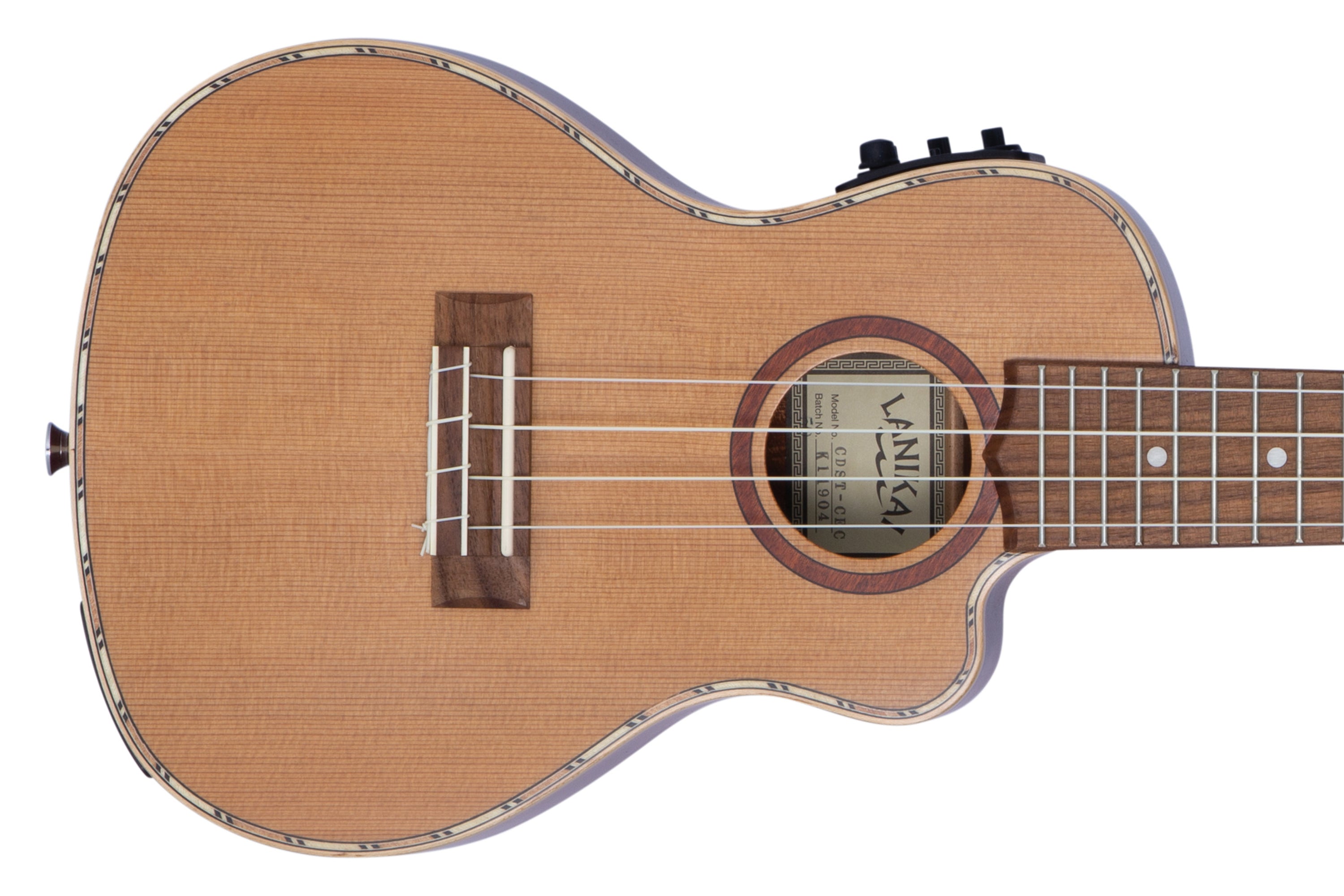 Lanikai Cedar Top Concert Ukulele with Pickup