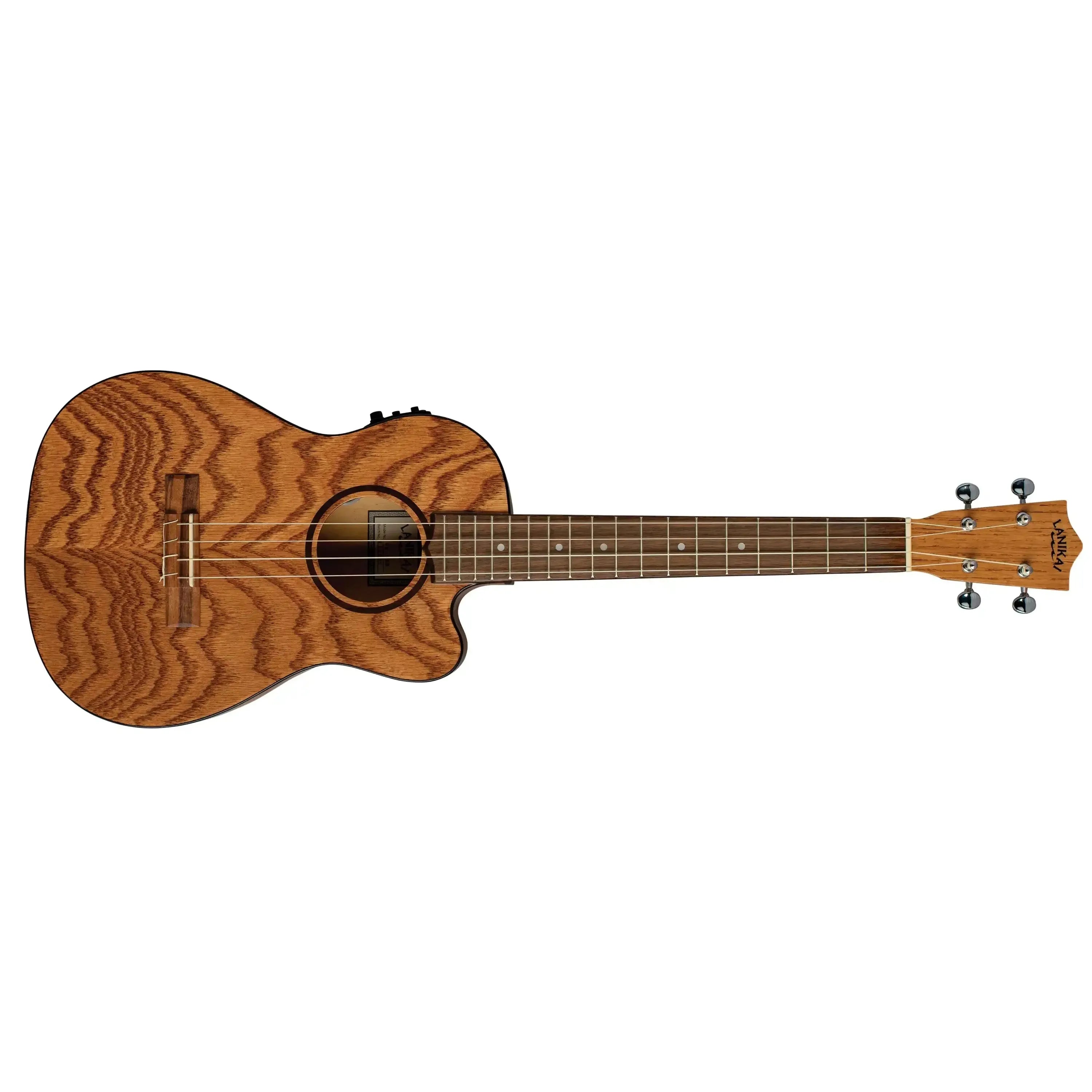 Lanikai-Oak-Baritone-Ukulele-with-Pickup4 | Terry Carter Music Store