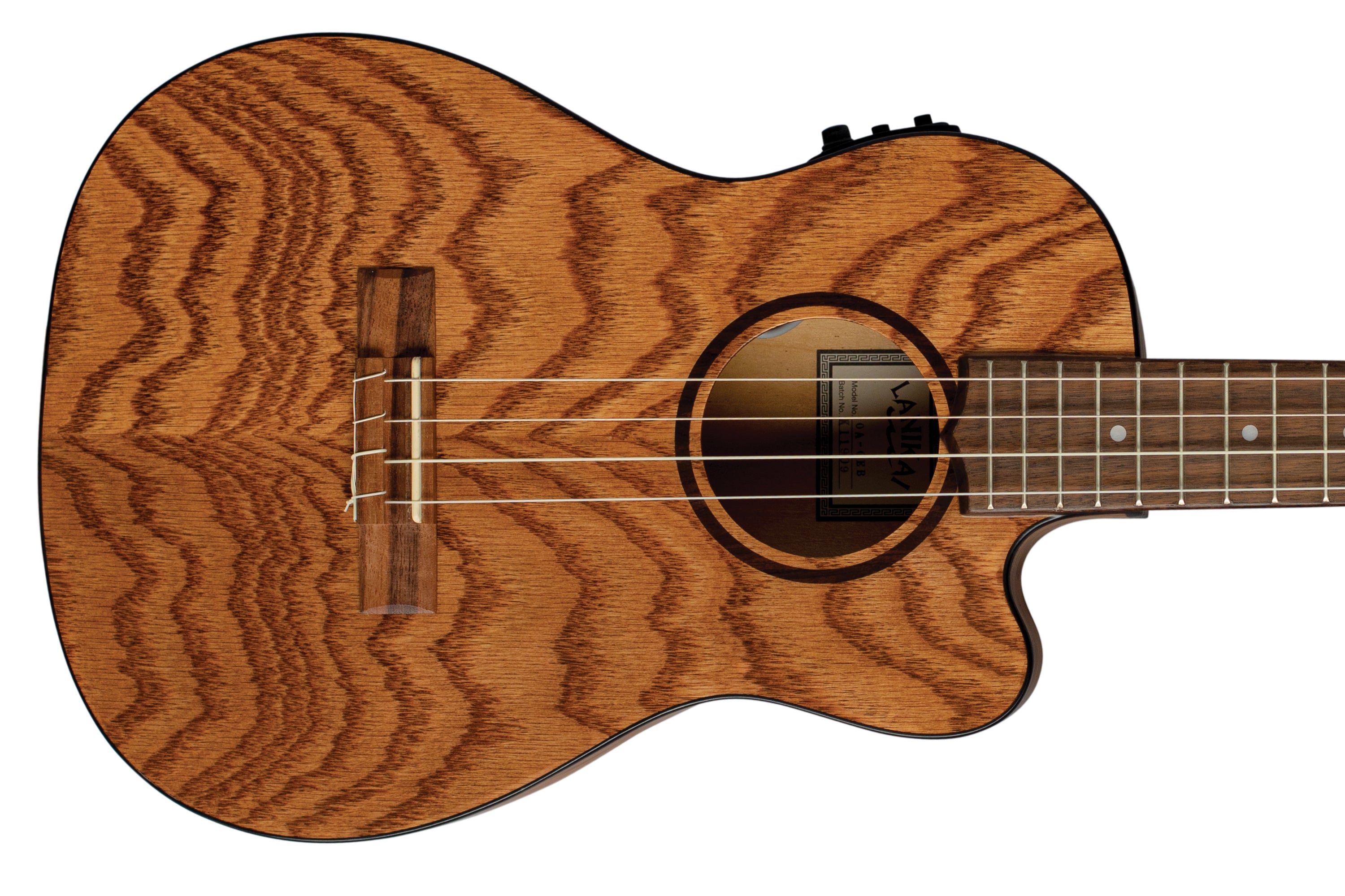 Lanikai Oak Baritone Ukulele with Pickup