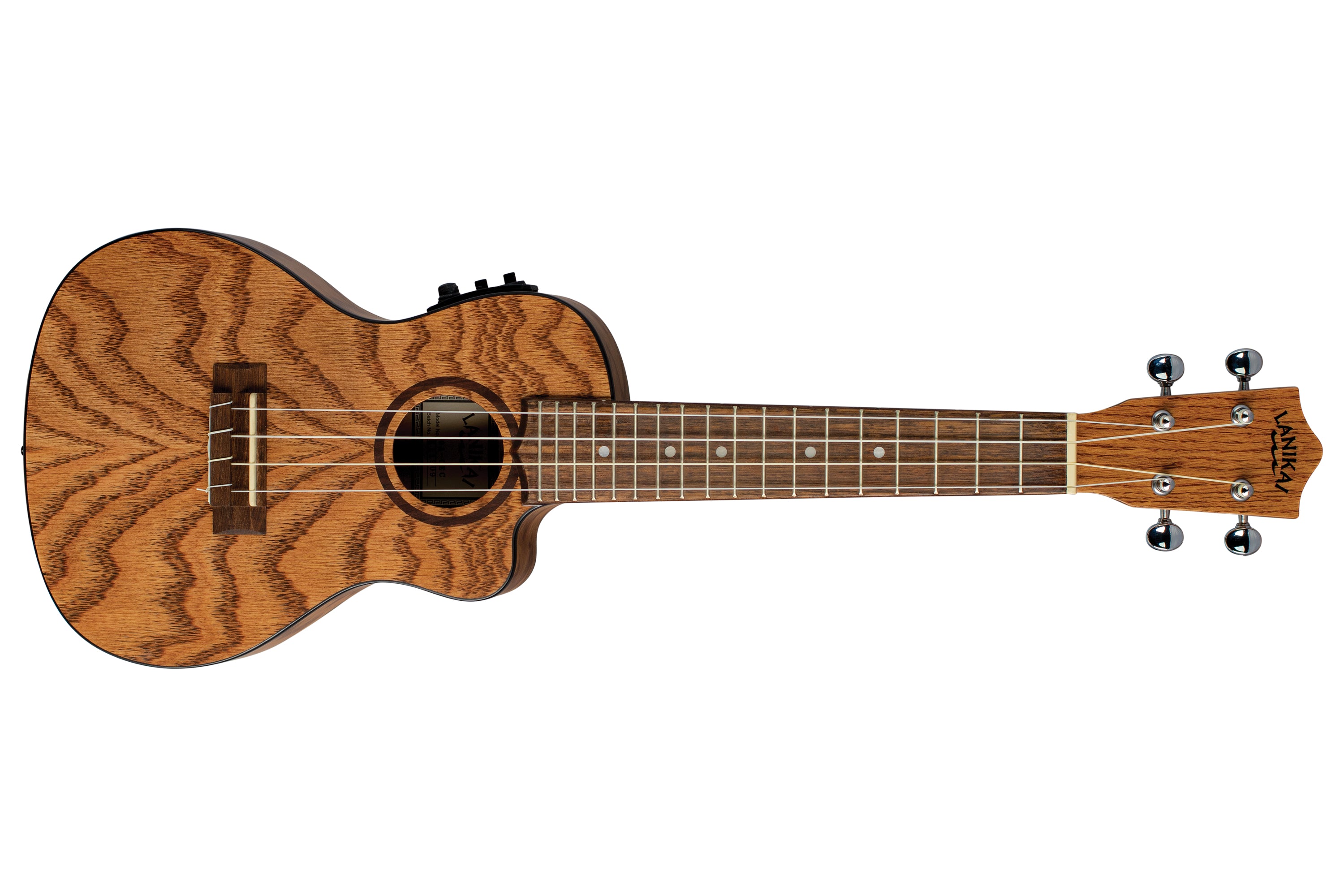 Lanikai Oak Concert Ukulele with Pickup