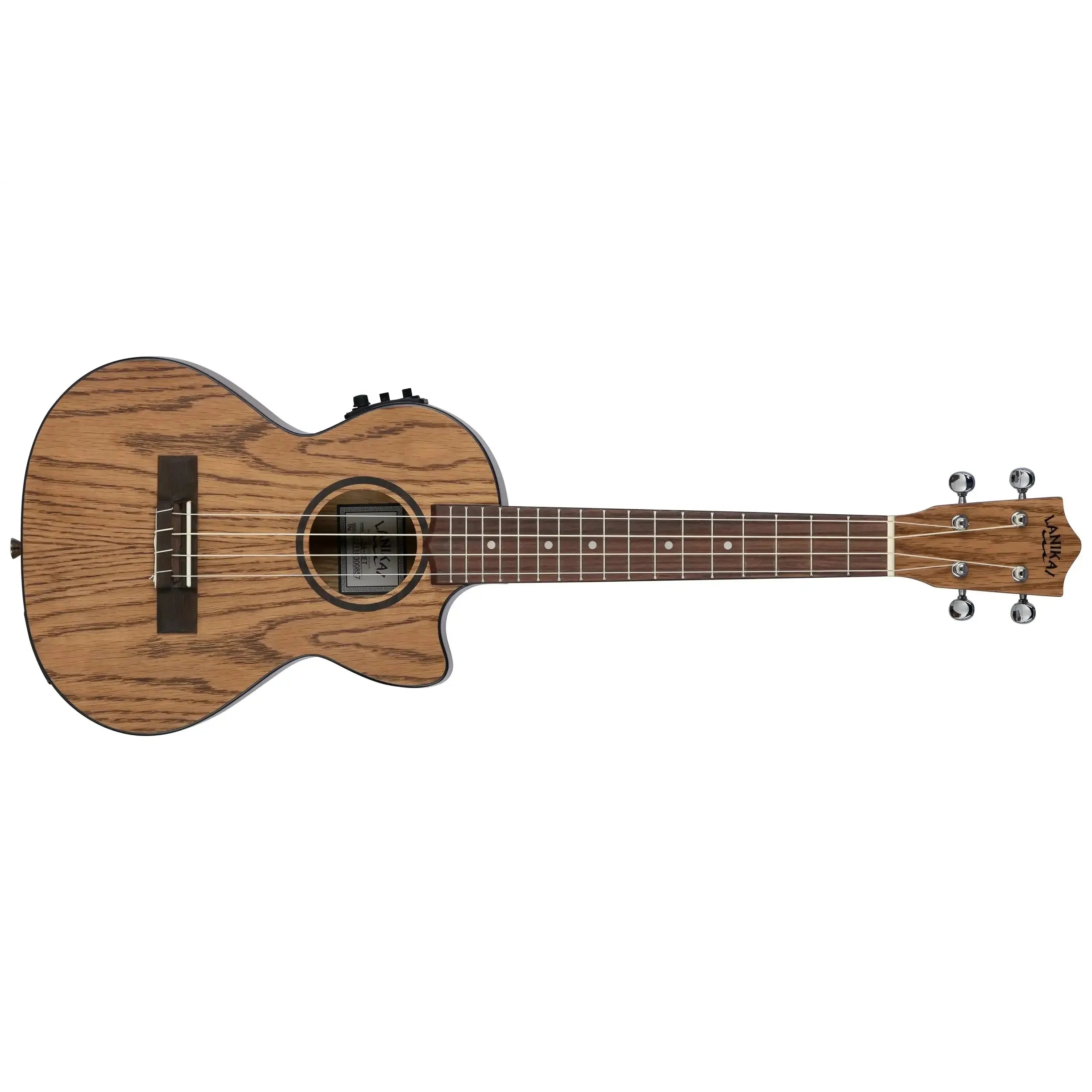Lanikai-Oak-Tenor-Ukulele-with-Pickup4 | Terry Carter Music Store