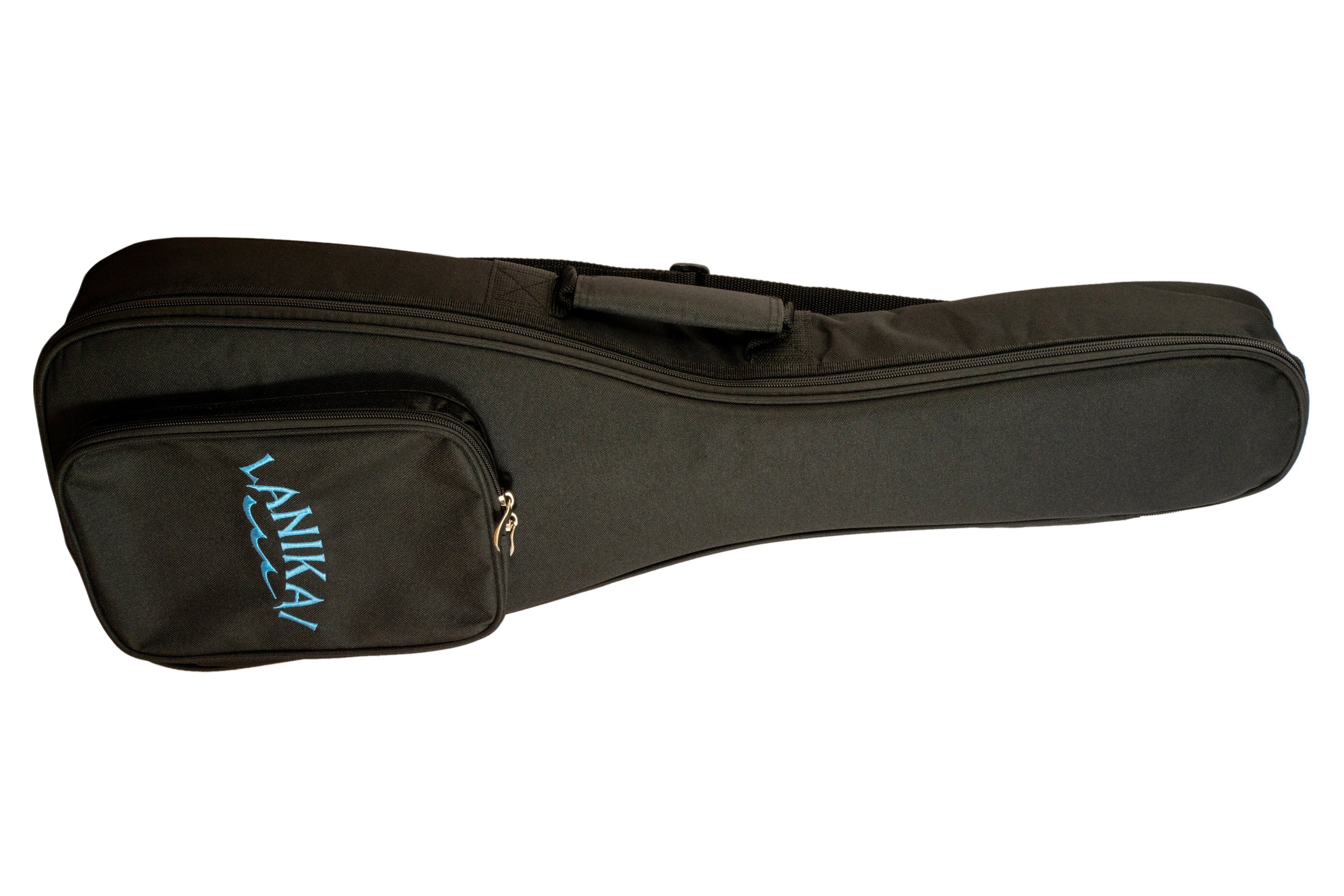 Lanikai Black Nylon Thick Padded Ukulele Gig Bag - BARITONE