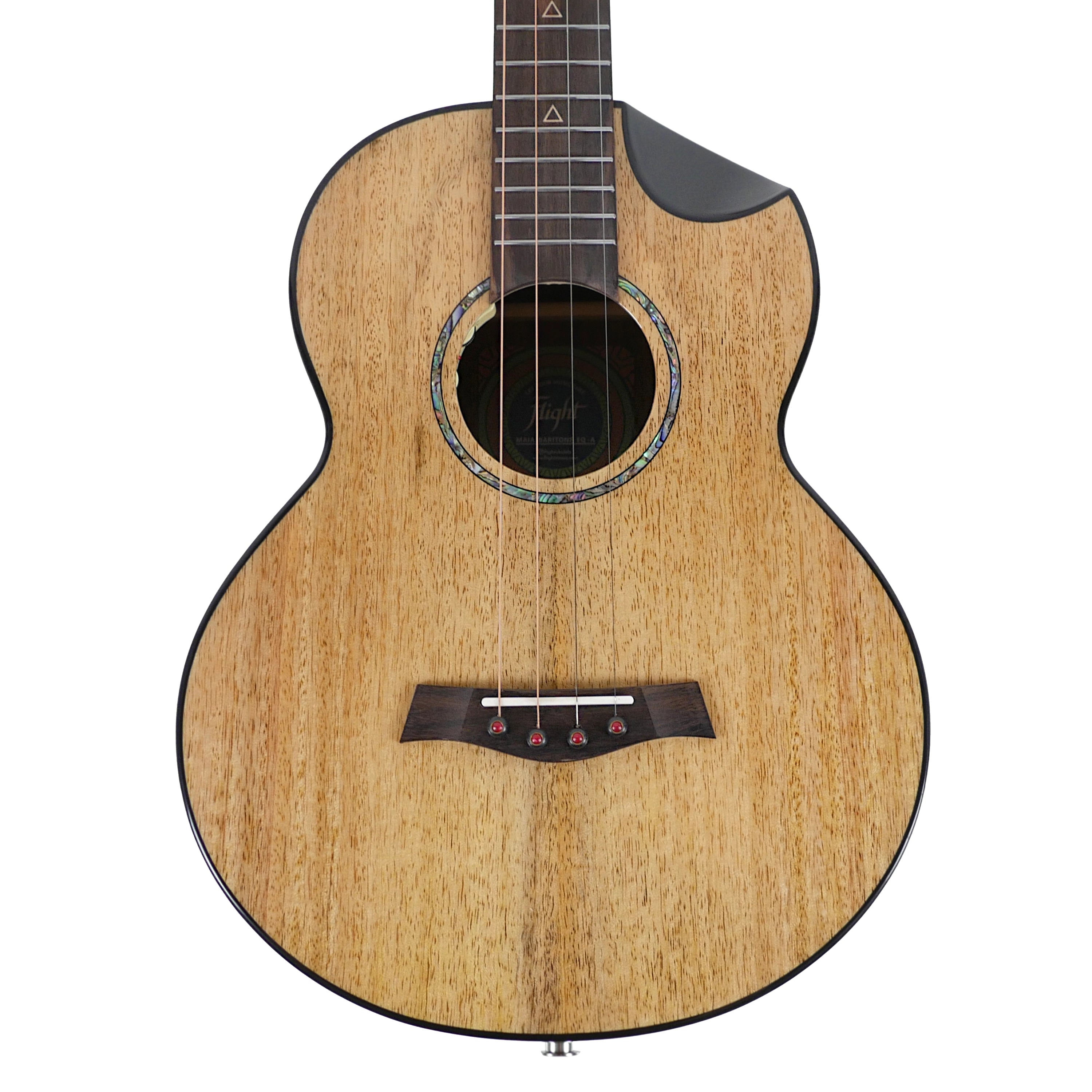 Flight Maia EQ-A Mango Top Baritone Ukulele