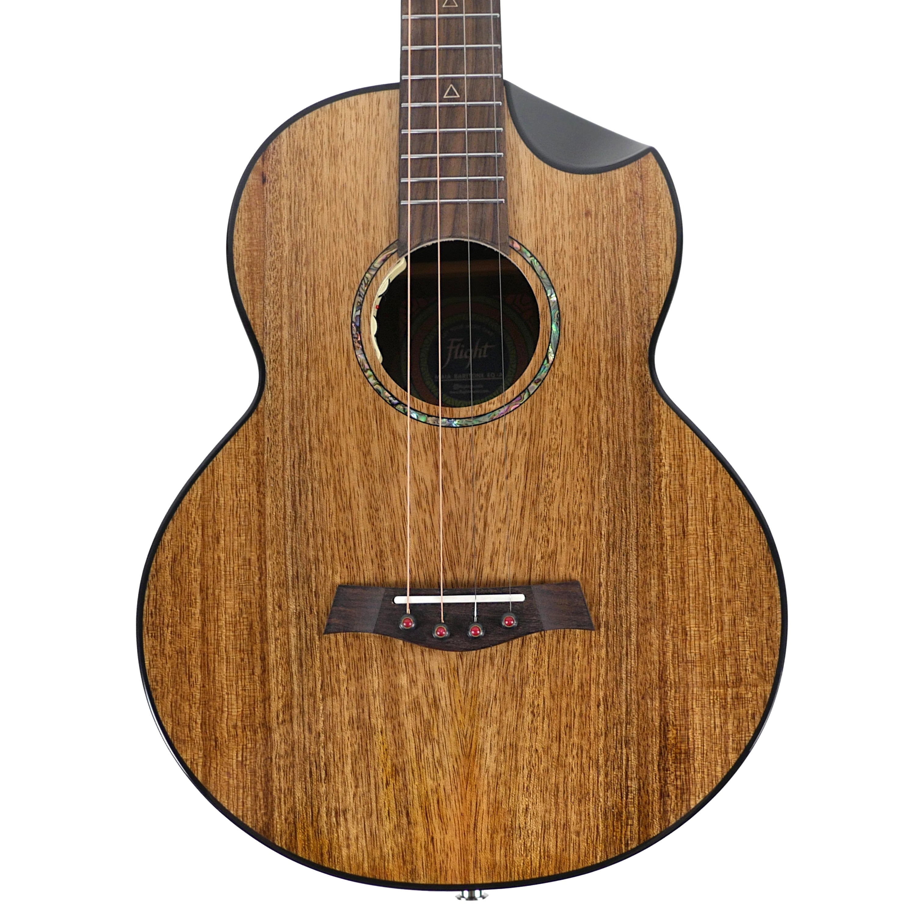 Flight Maia EQ-A Mango Top Baritone Ukulele