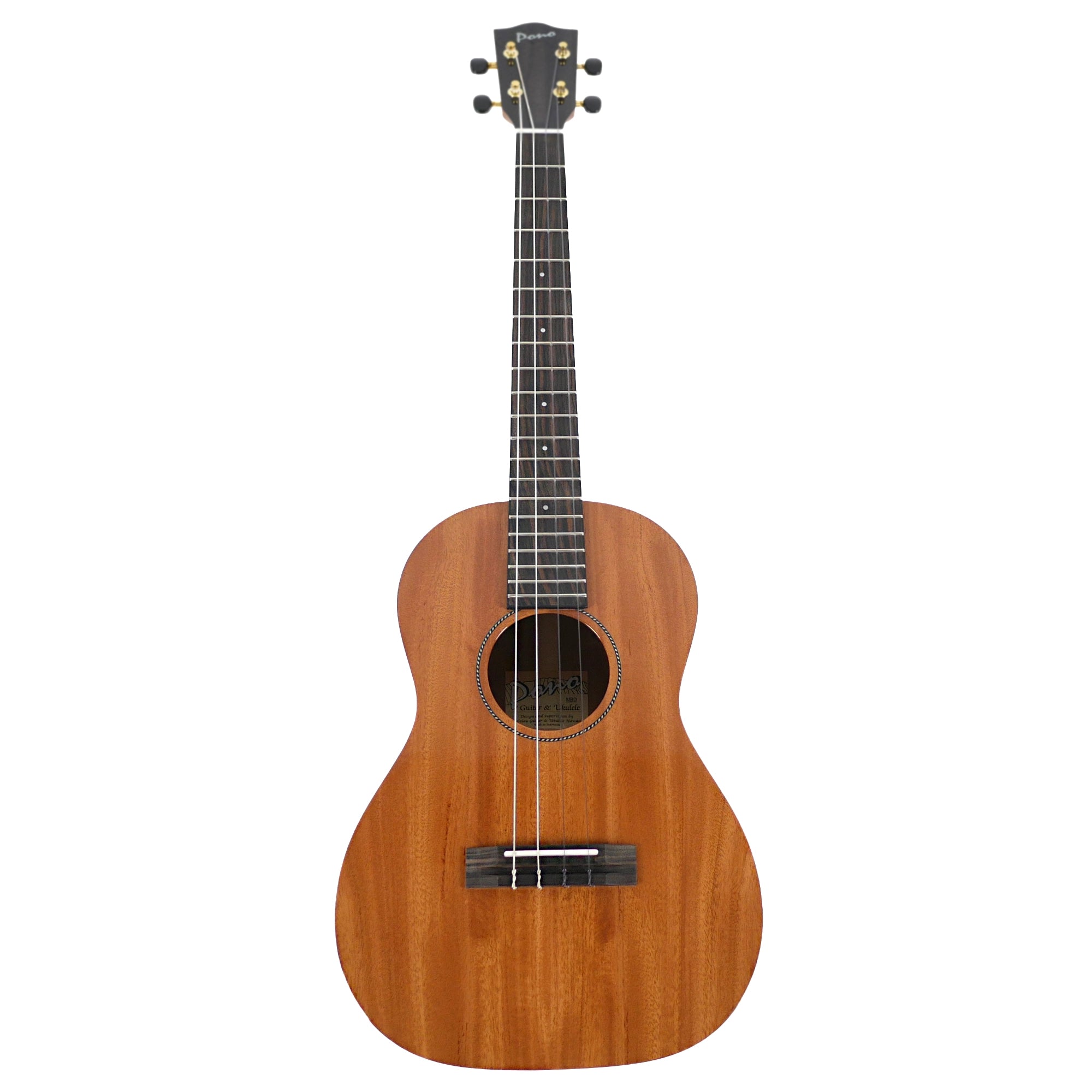 Pono MBD Deluxe Mahogany Baritone Ukulele