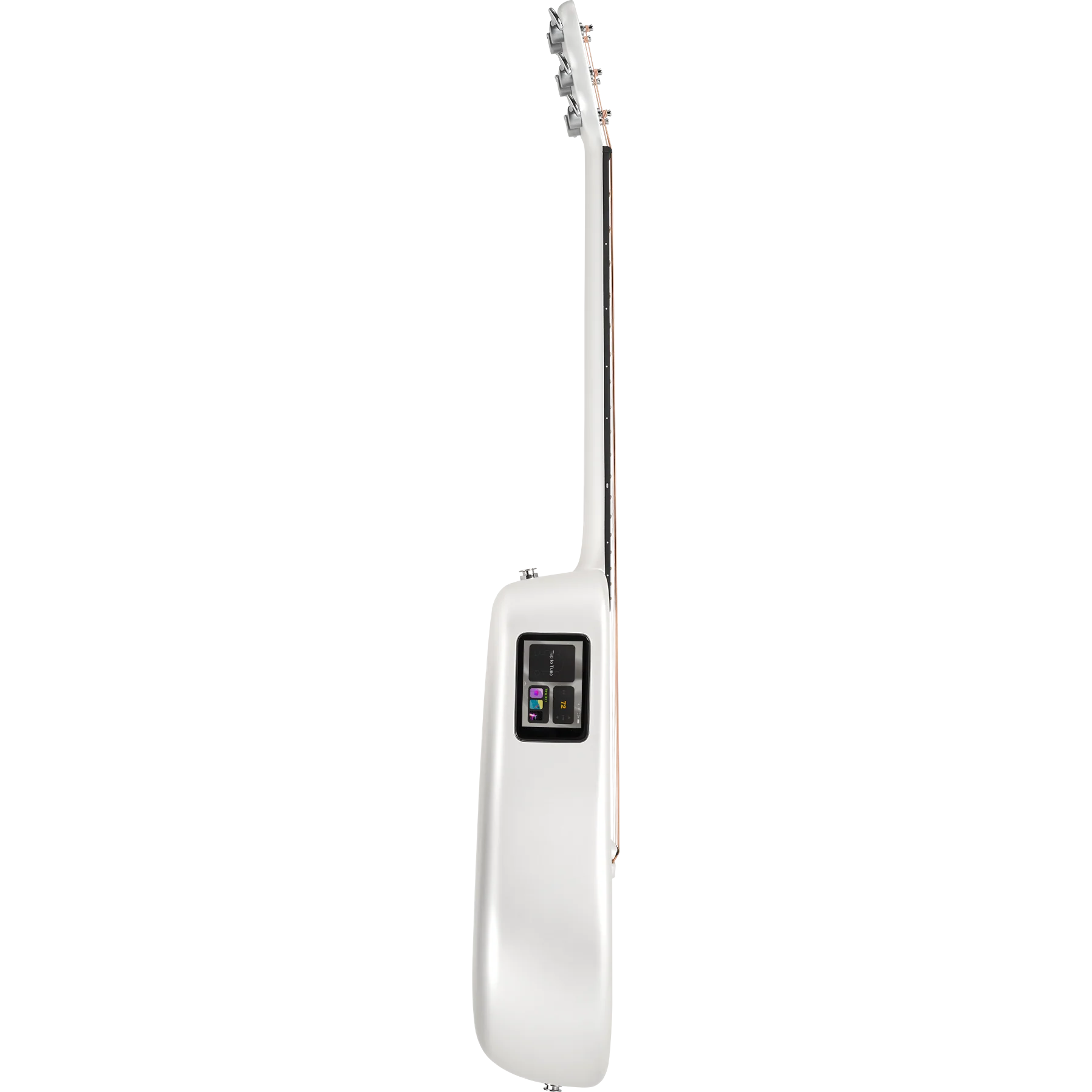 Lava Me 3 White Acoustic-Electric Guitar