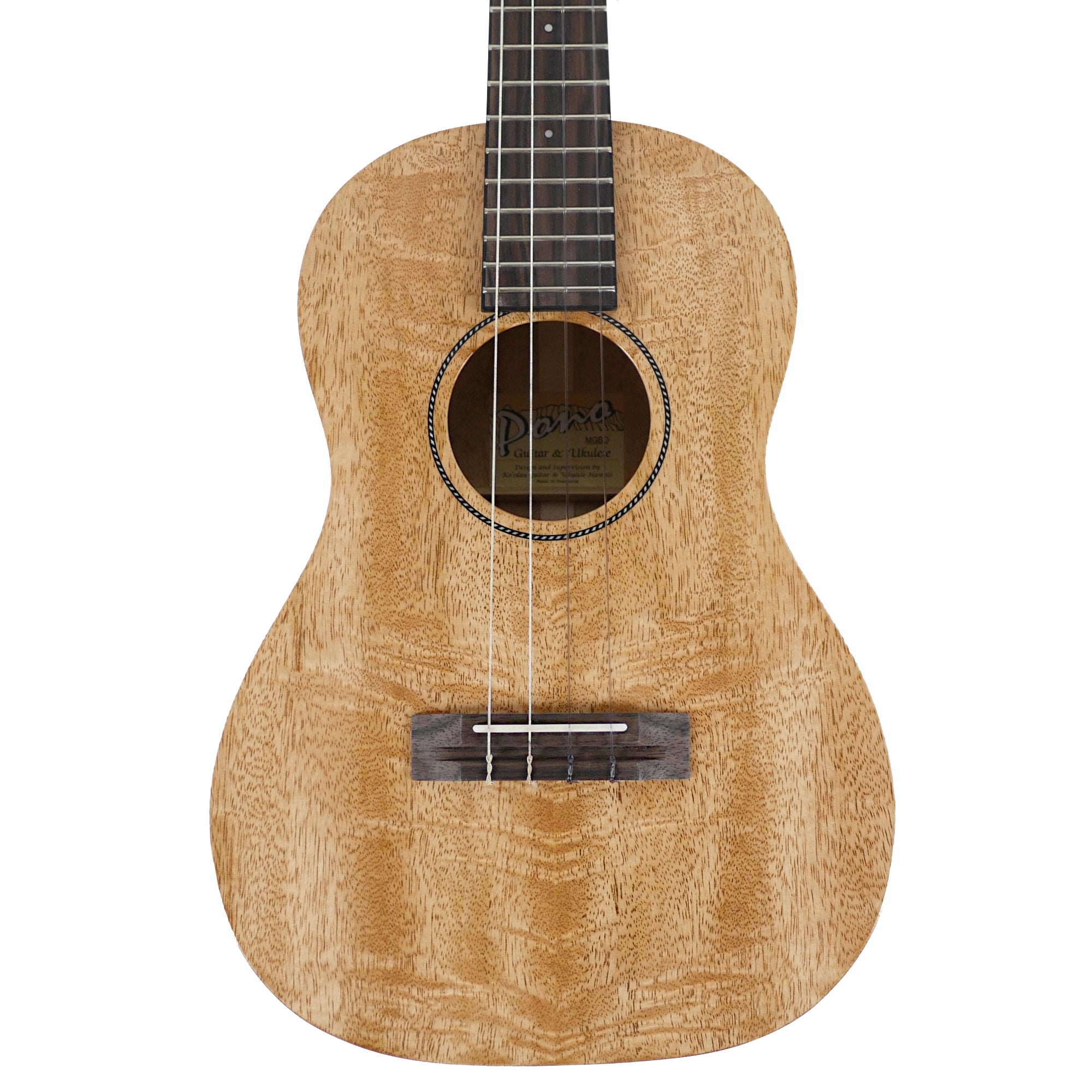 Pono MGBD Deluxe Mango Baritone Ukulele