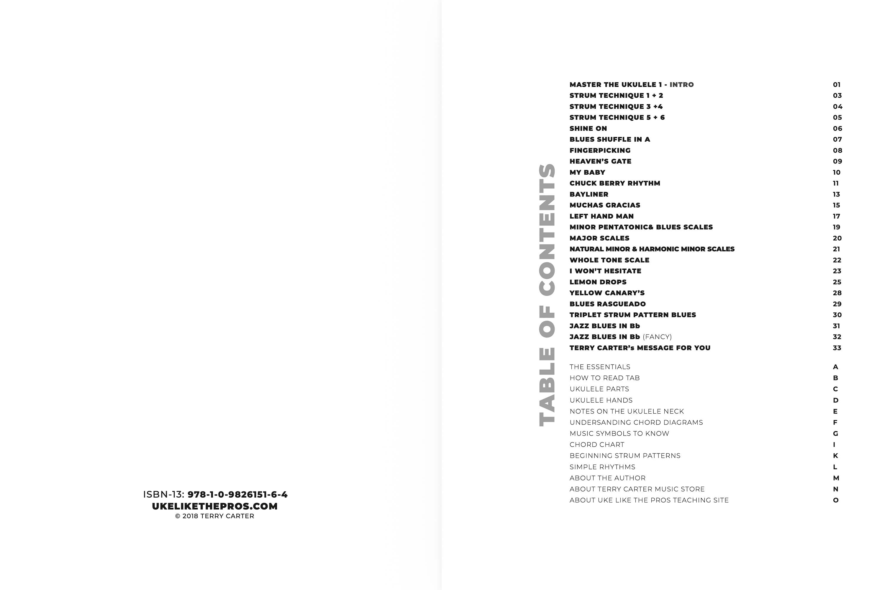 Master The Ukulele 1 Book by Terry Carter