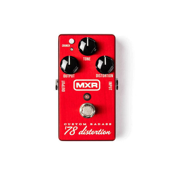 MXR M78 Badass Distortion+ Pedal - Red - Terry Carter Music Store