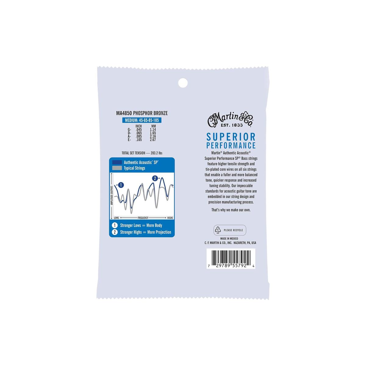 Martin-MA4850-Bass-Guitar-Strings-2 | Terry Carter Music Store