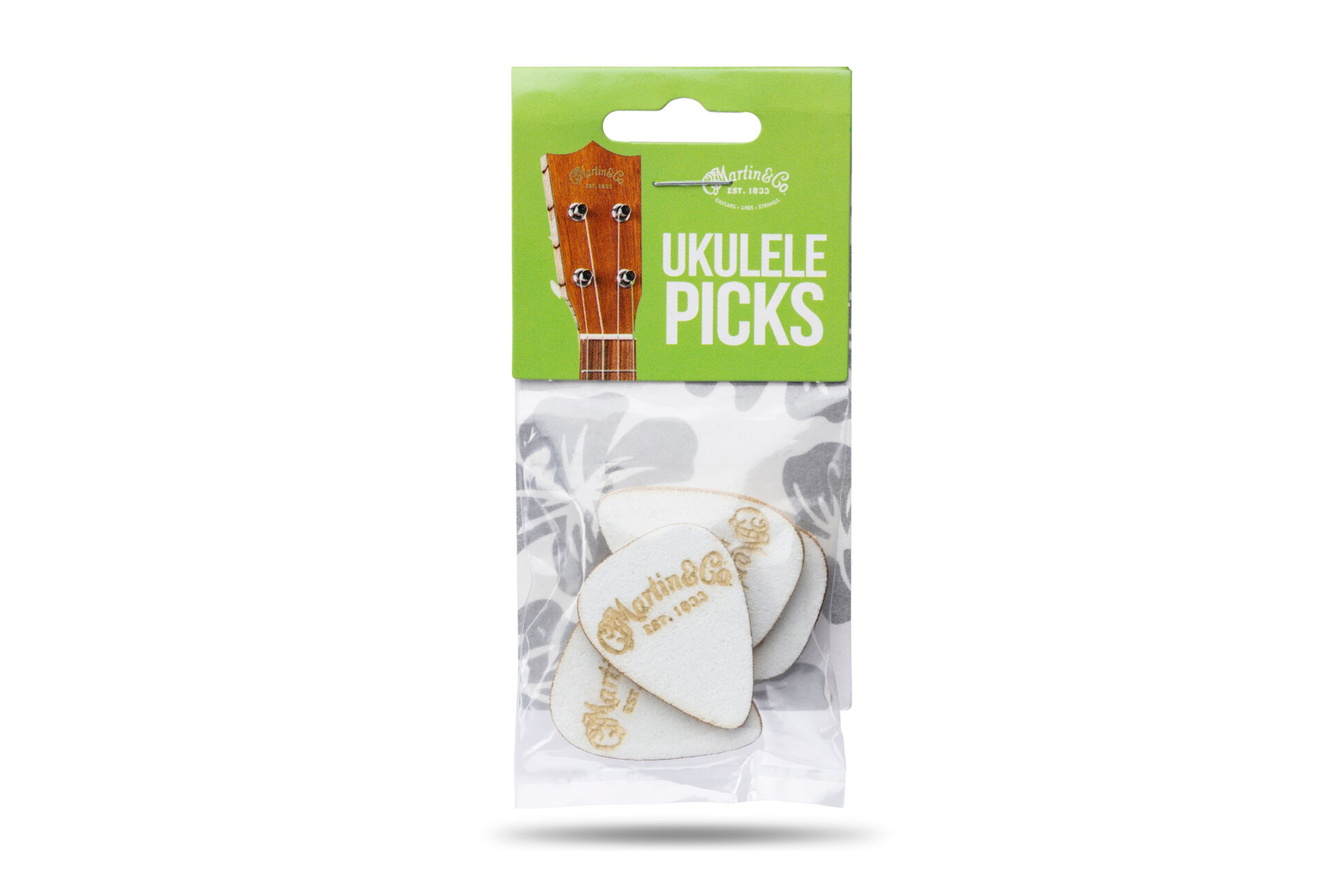 Martin White Ukulele Picks