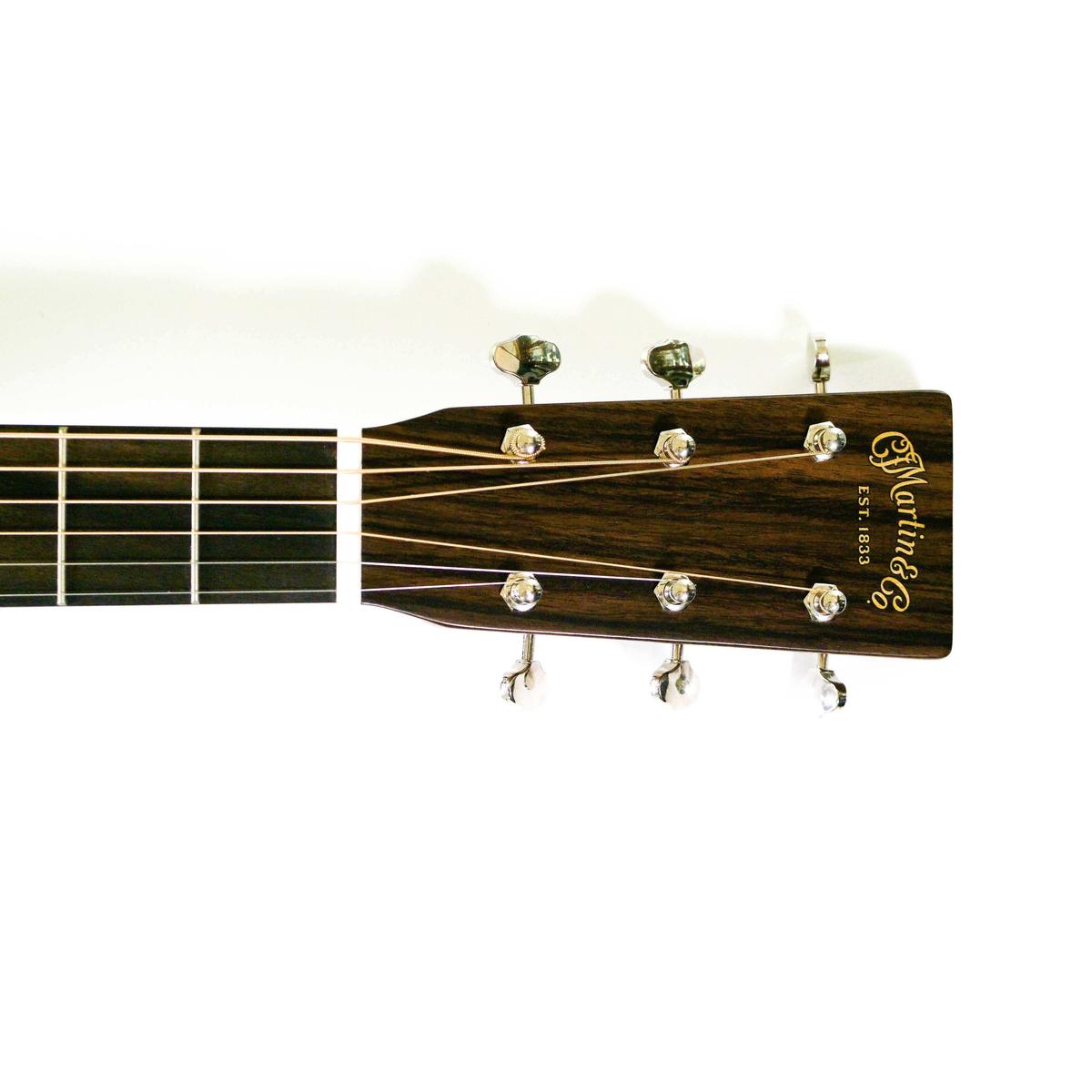 MartinD-18DreadnoughtAcousticGuitar_Aria_HEADSTOCK | Terry Carter Music Store