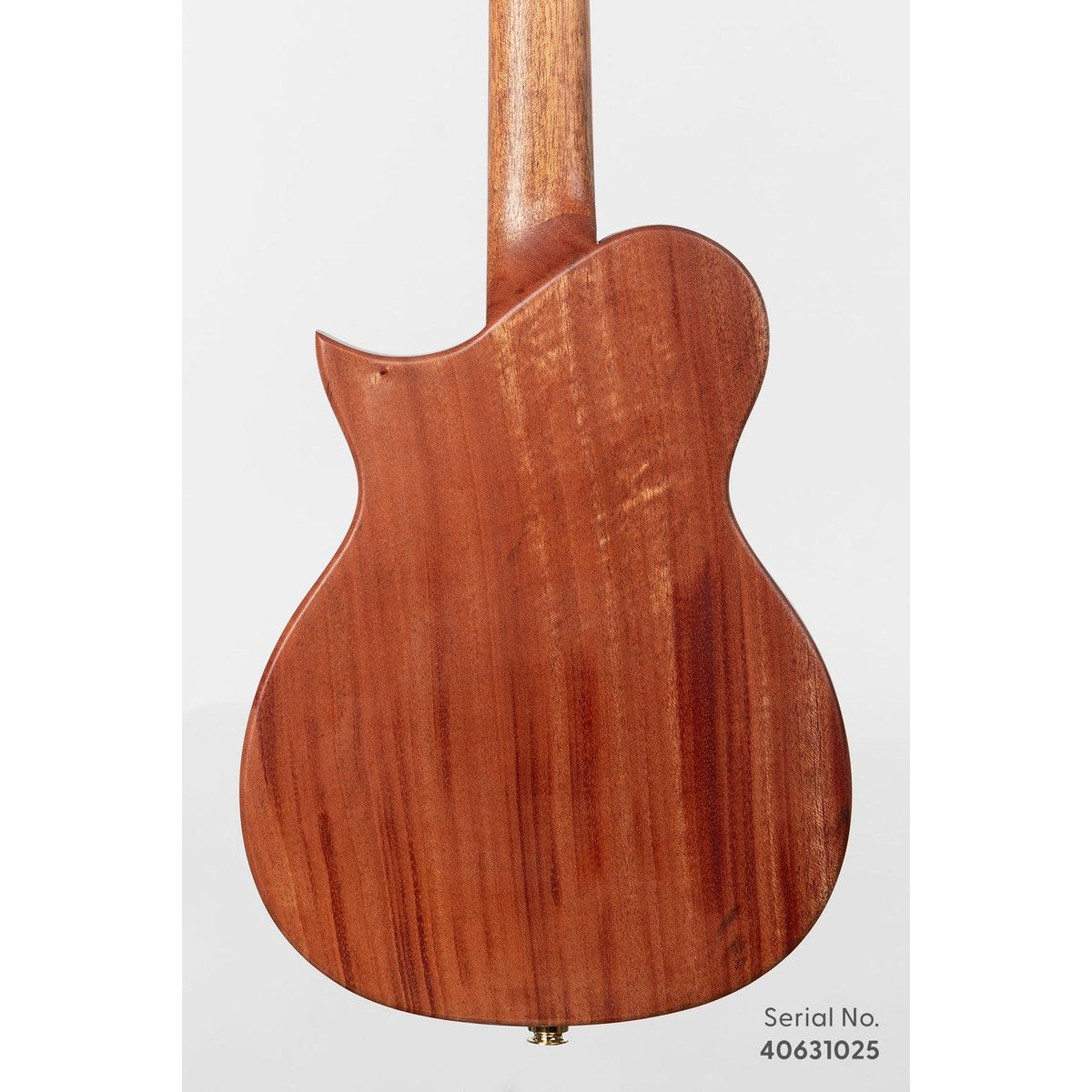 Kala NS-KOA-T Revelator Nautilus Hawaiian Koa Tenor Ukulele - Serial NS-KOA-T-40631025, back view