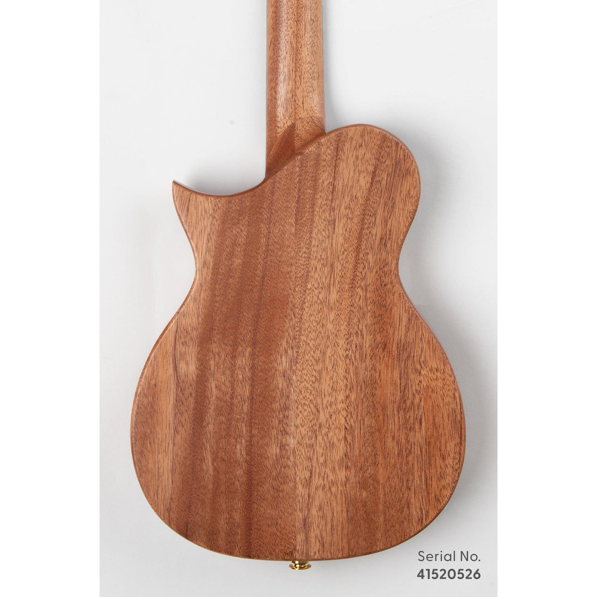 Kala NS-KOA-T Revelator Nautilus Hawaiian Koa Tenor Ukulele - Serial NS-KOA-T-41520526, back view