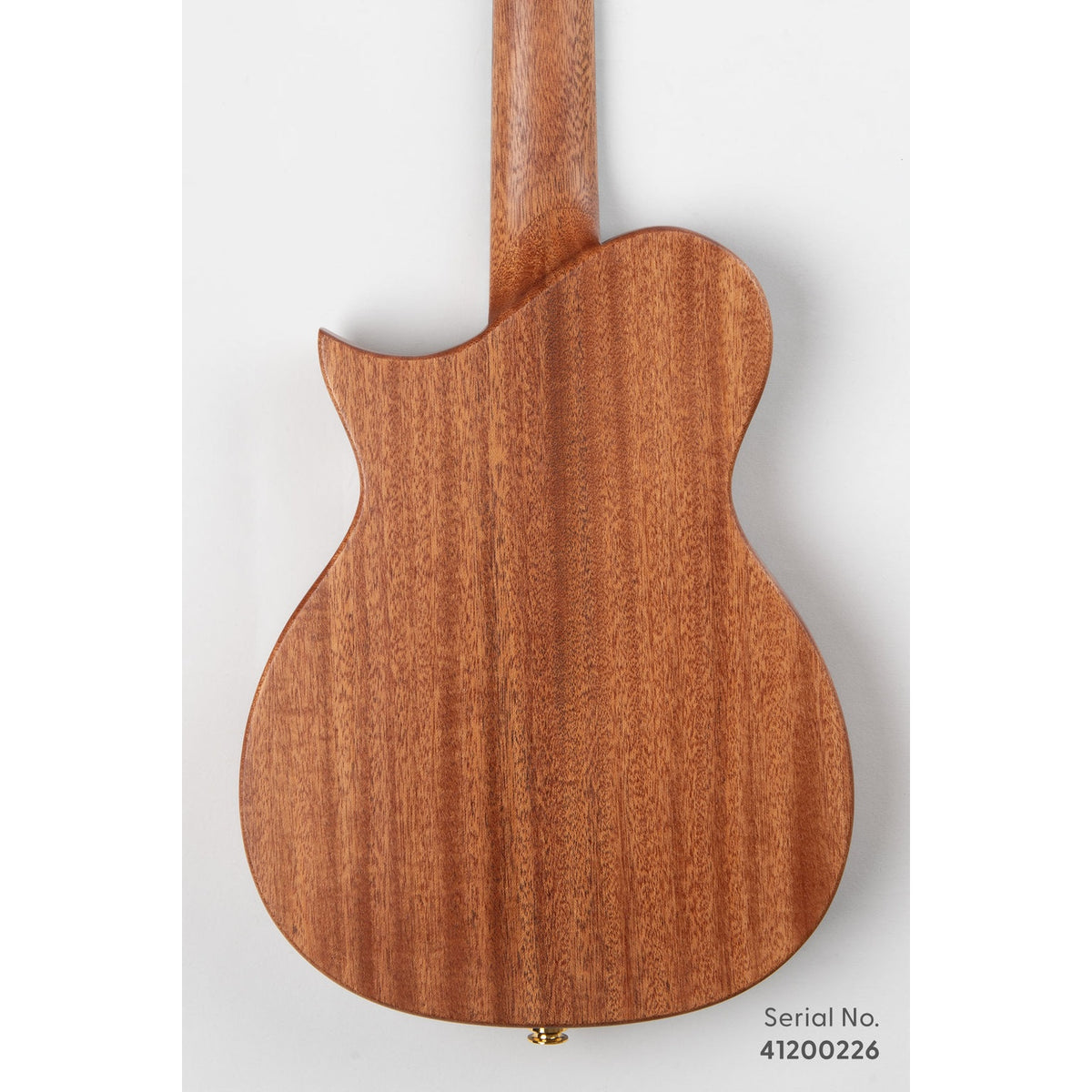 Kala NS-KOA-T Revelator Nautilus Hawaiian Koa Tenor Ukulele - Serial NS-KOA-T-41530526, back view