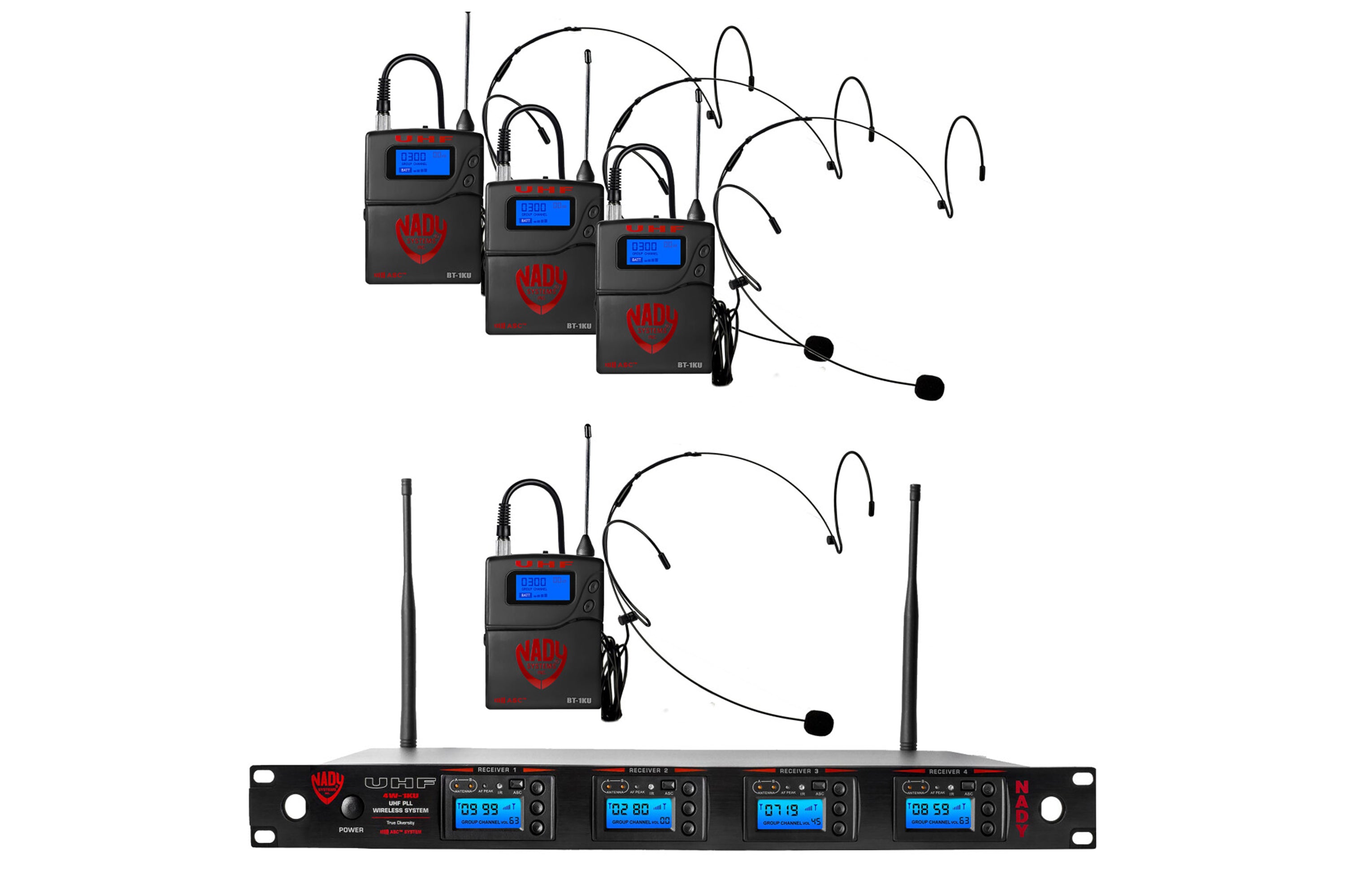 Nady 4W-1KU HM-10 Wireless System