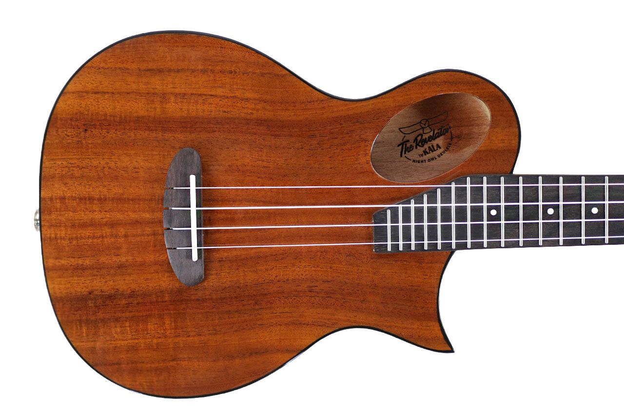 Kala Revelator Night Owl Acacia Tenor Ukulele