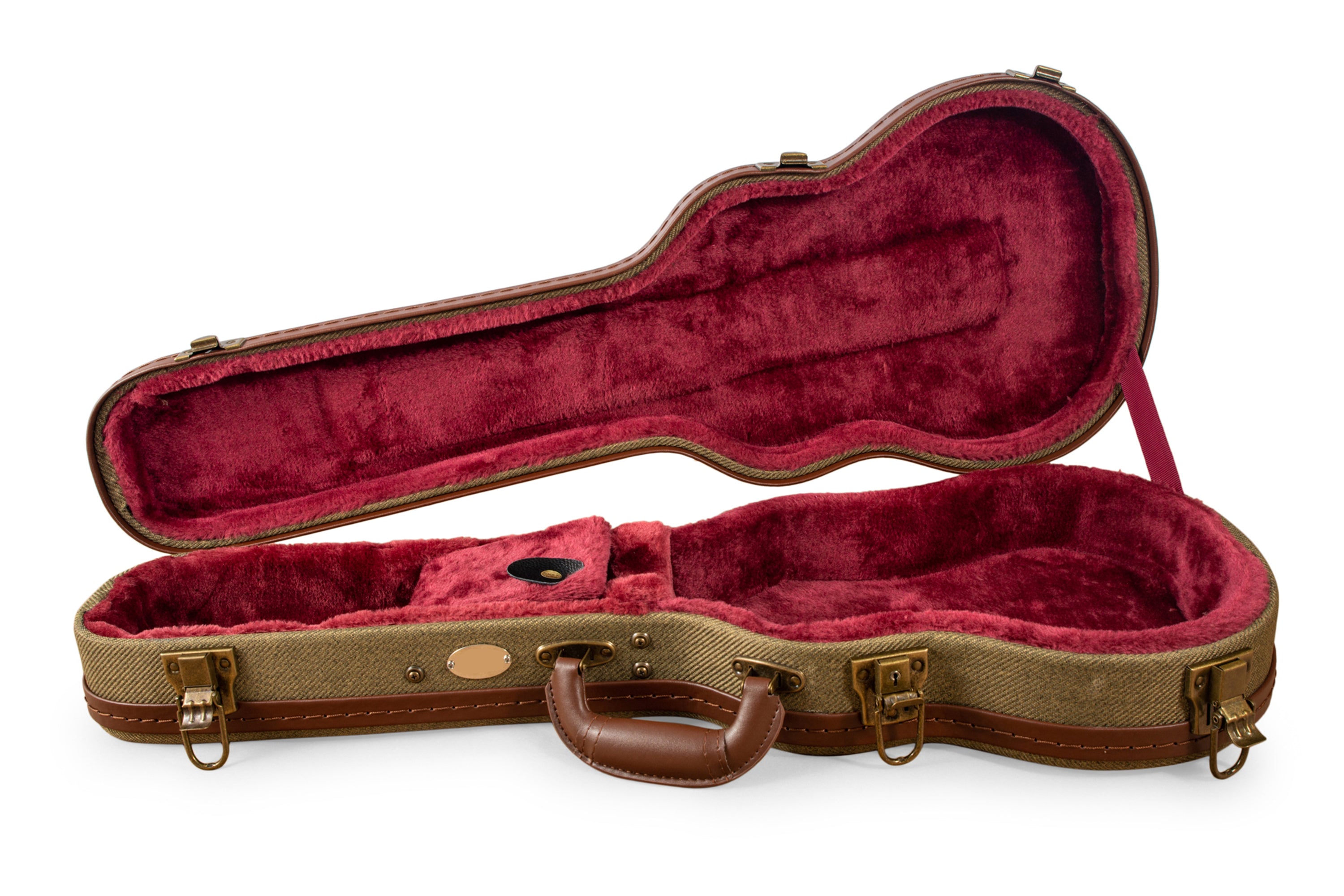 Ohana Olive Twill Baritone Hardshell Case