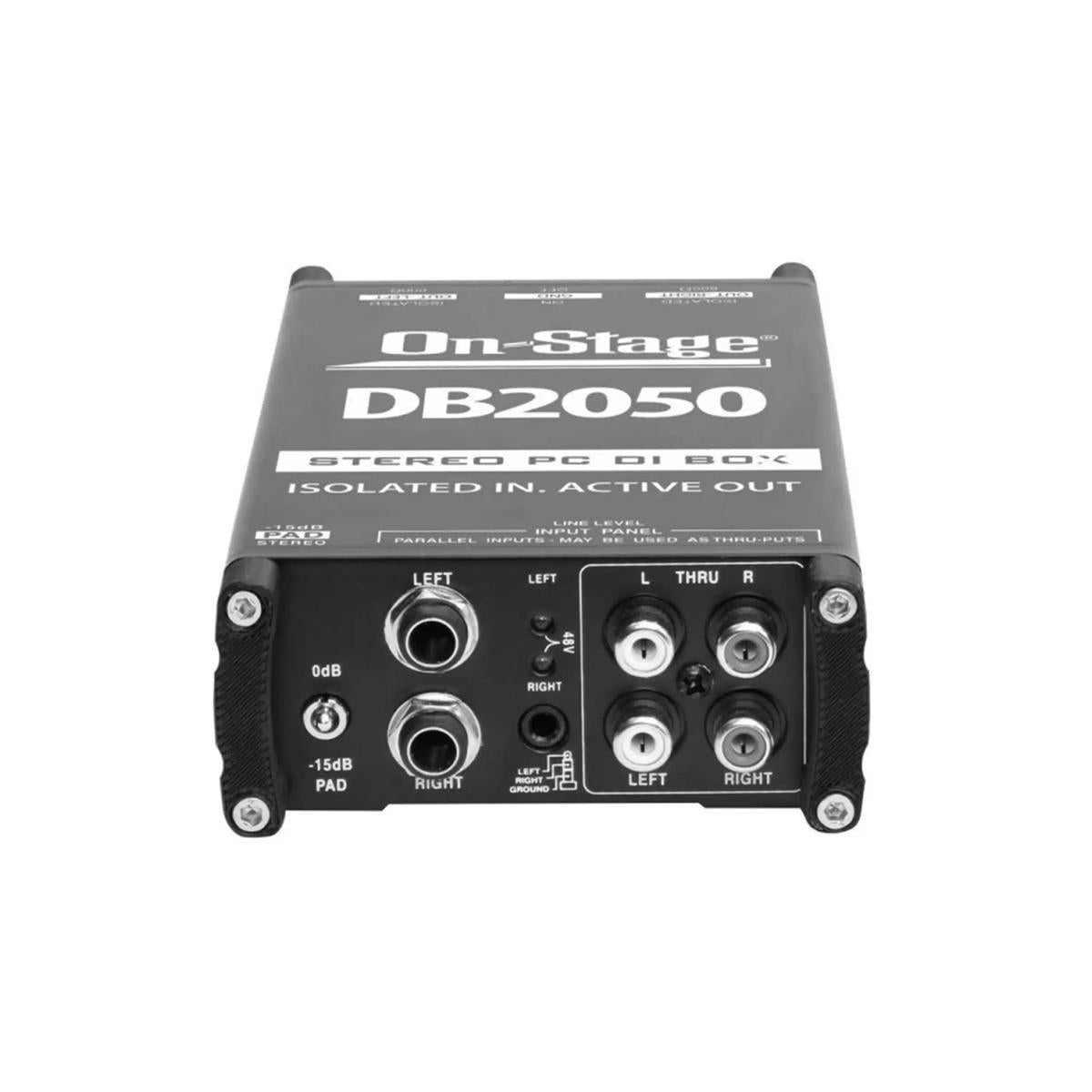 On-Stage-DB2050-Multimedia-DI-Box3 | Terry Carter Music Store