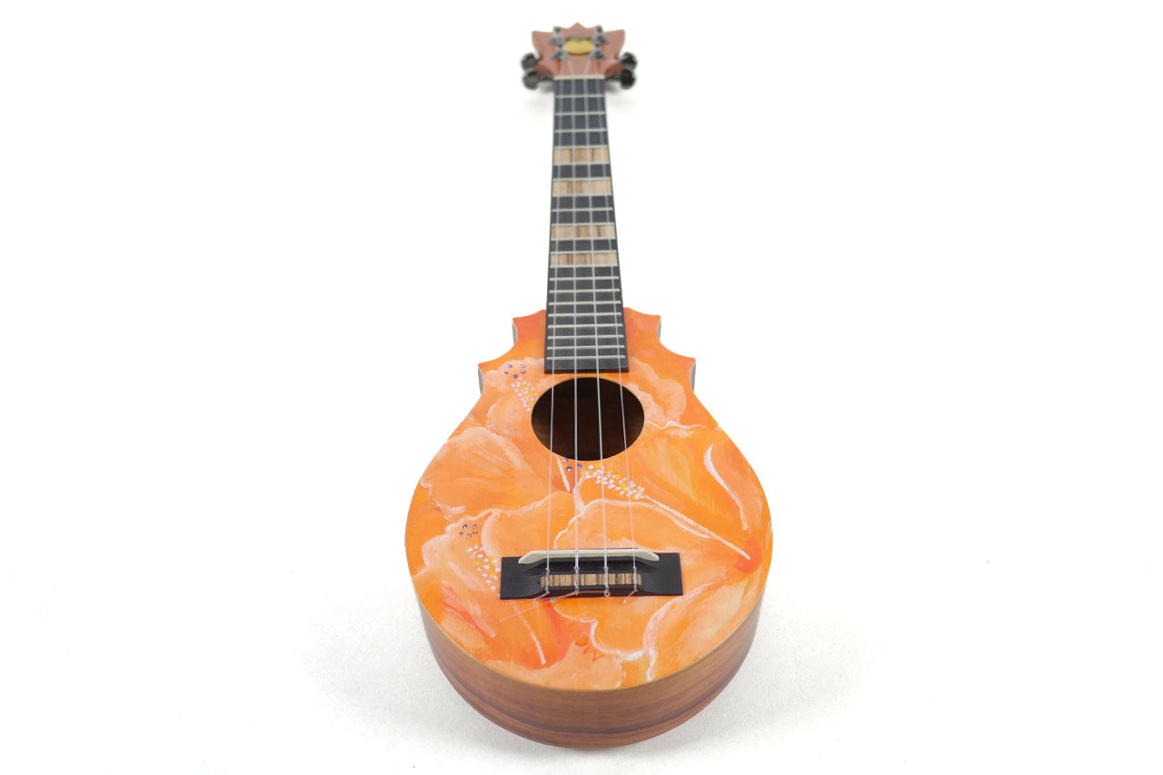 UKeSA Orange 'One Of A Pine' Tenor Ukulele