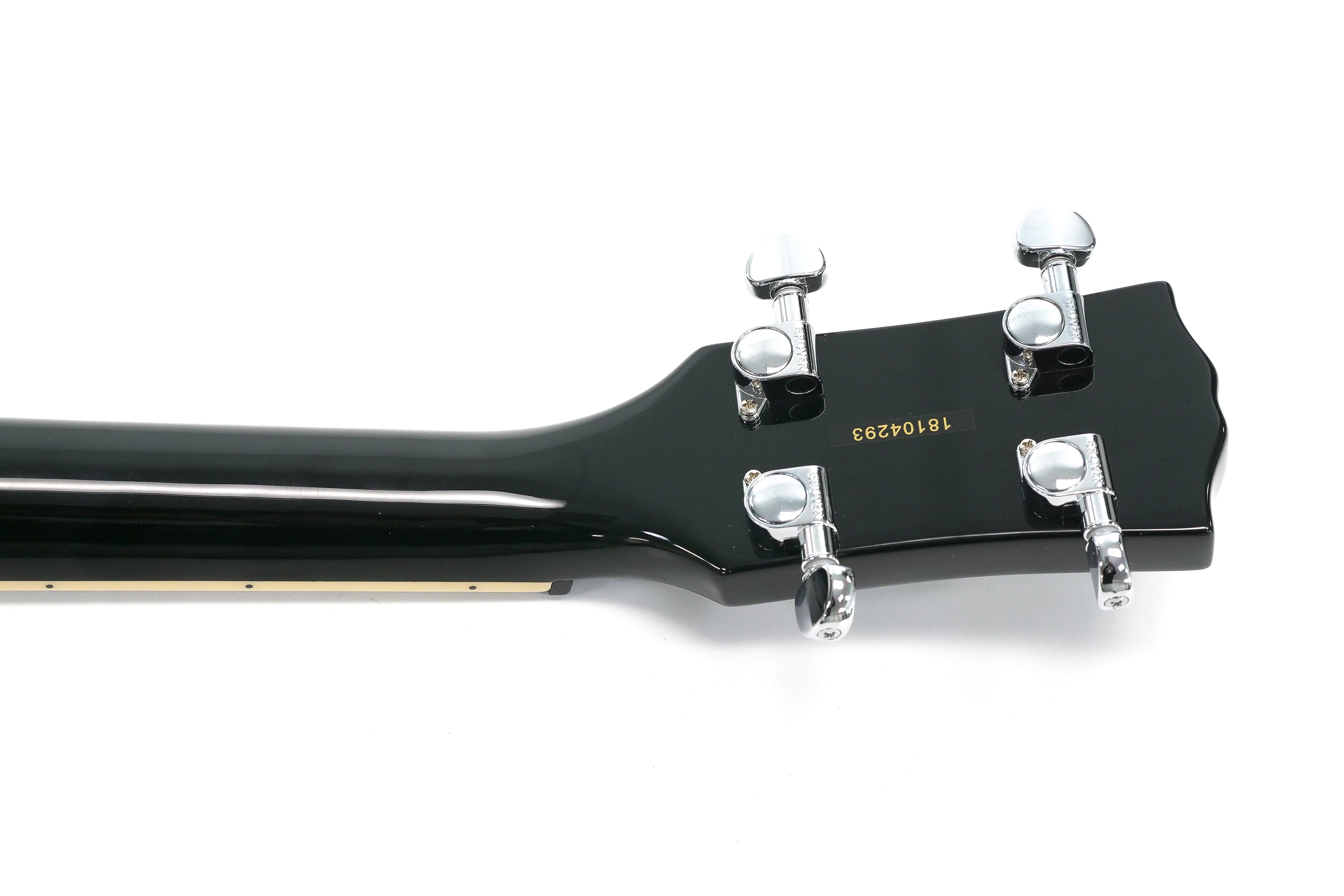 tuners and serial number on back of headstock