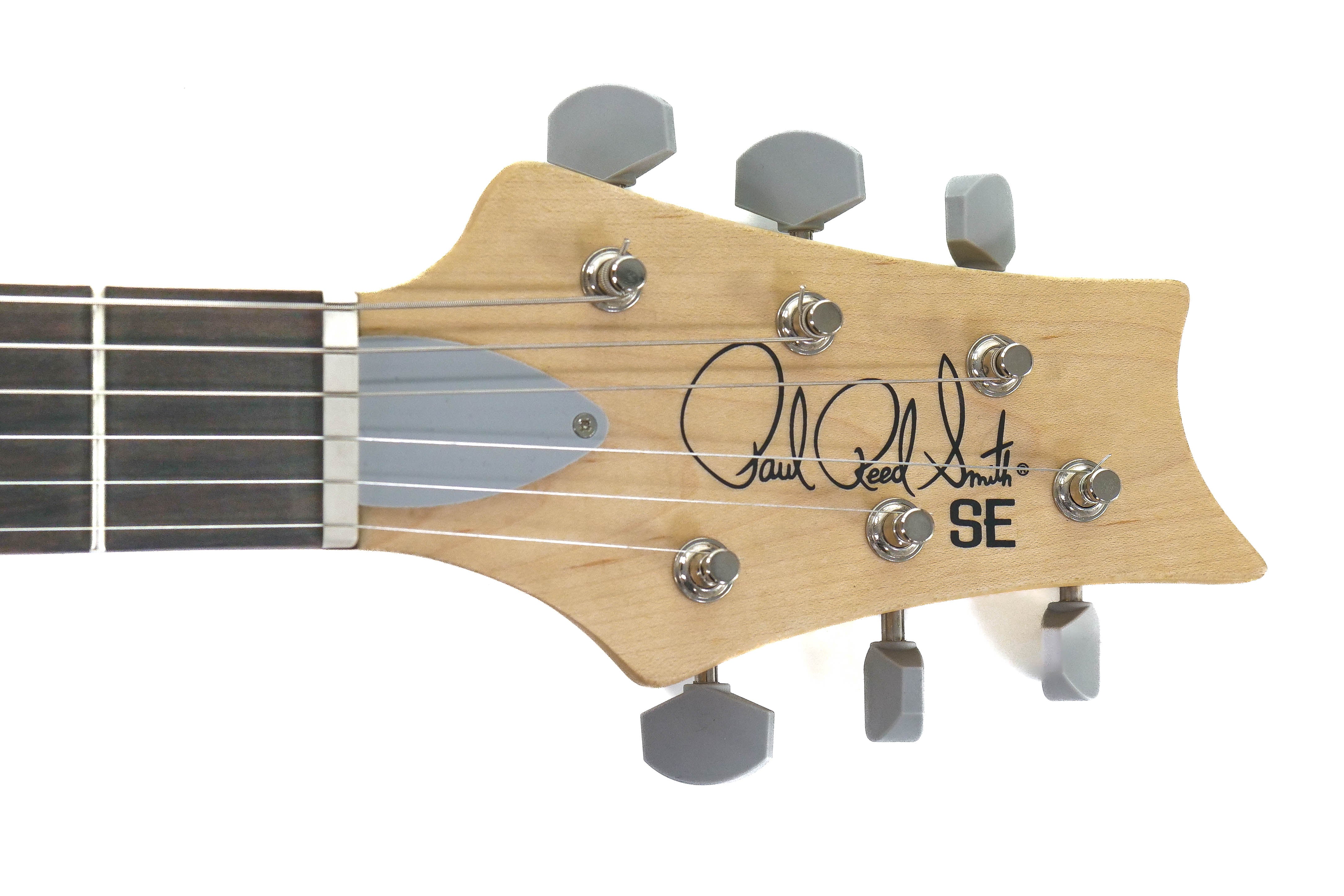 logo on front of headstock