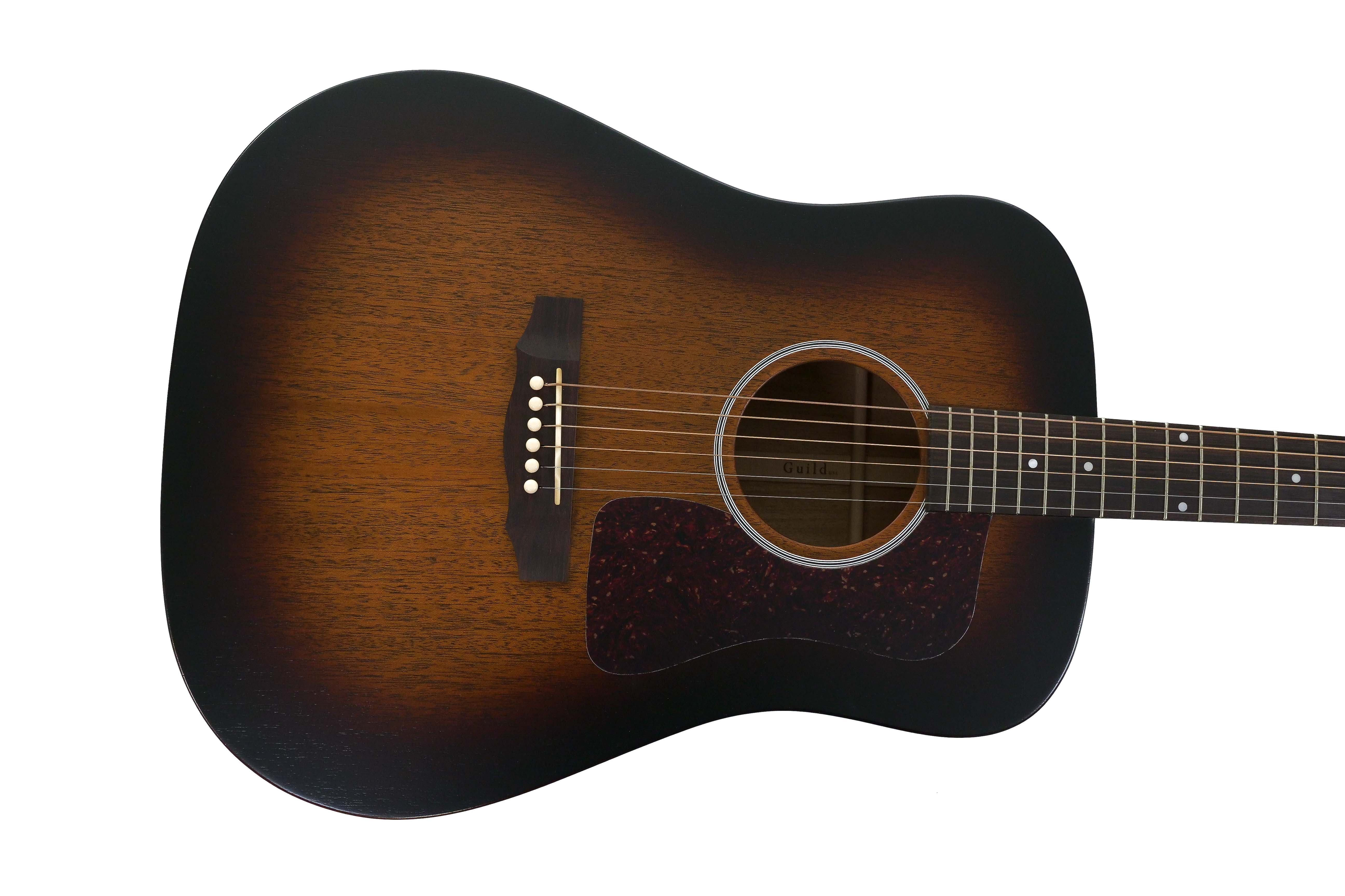 Guild Songbird Black Vintage Thinline Acoustic Electric Guitar w/OHSC