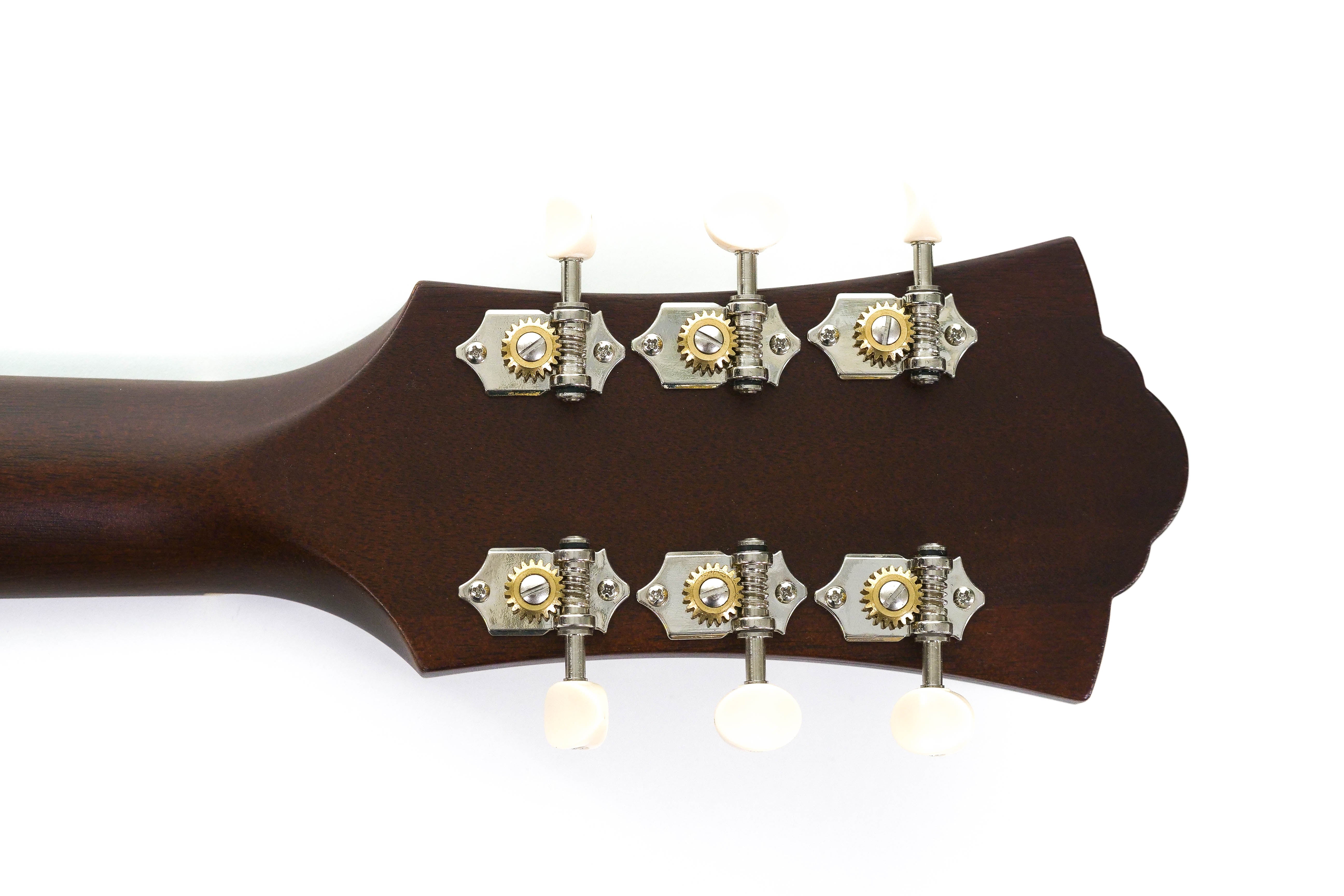 tuners on back of headstock