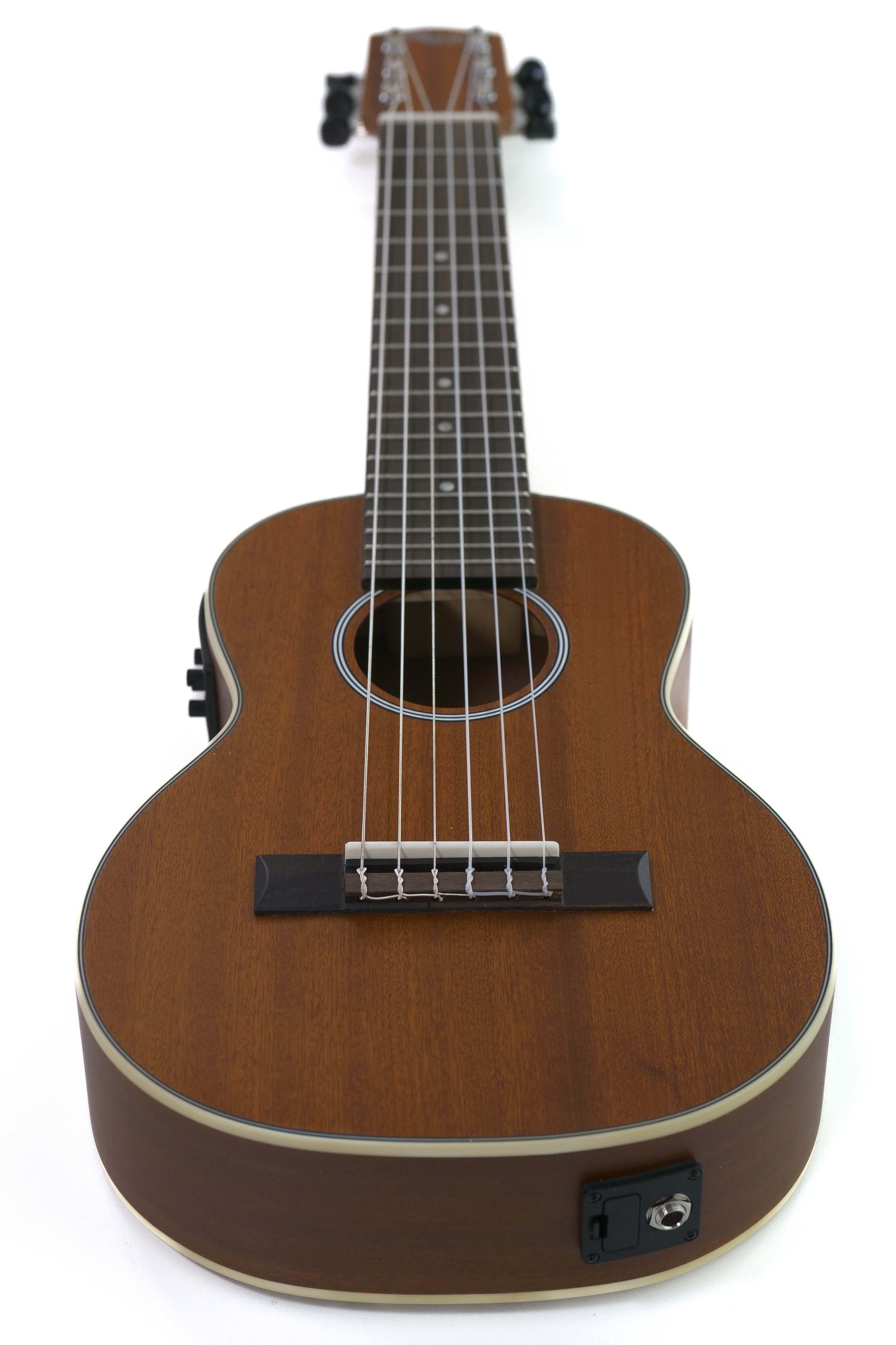 Ohana TKGL-20E Solid Mahogany Top Guitarlele with Pickup - A To A Tuning