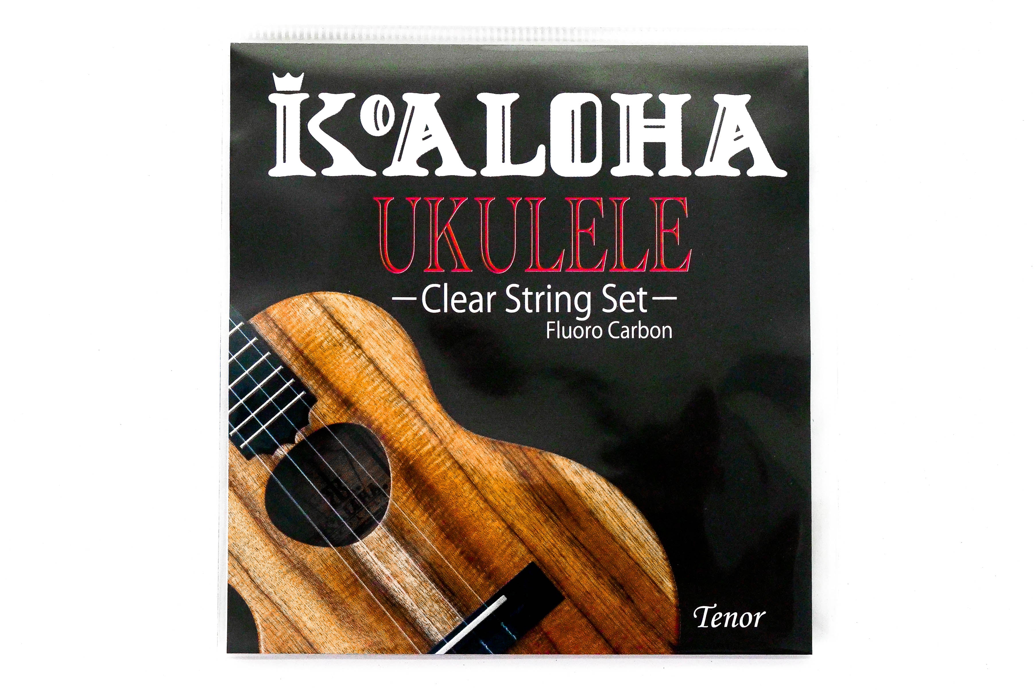 KoAloha Clear Fluorocarbon Tenor Ukulele Strings - Low G