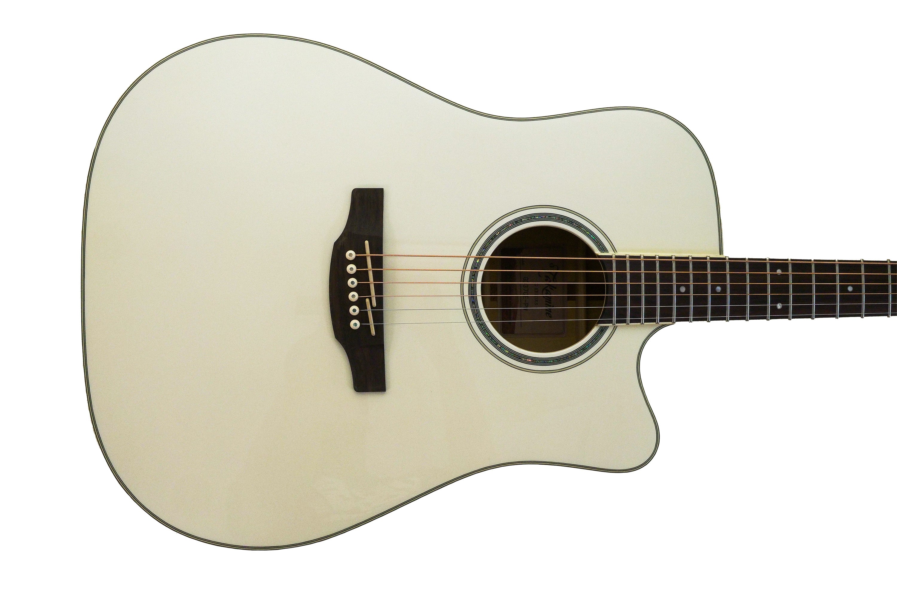 Takamine GD37CE PW Acoustic Electric Guitar - Pearl White "Cordelia"