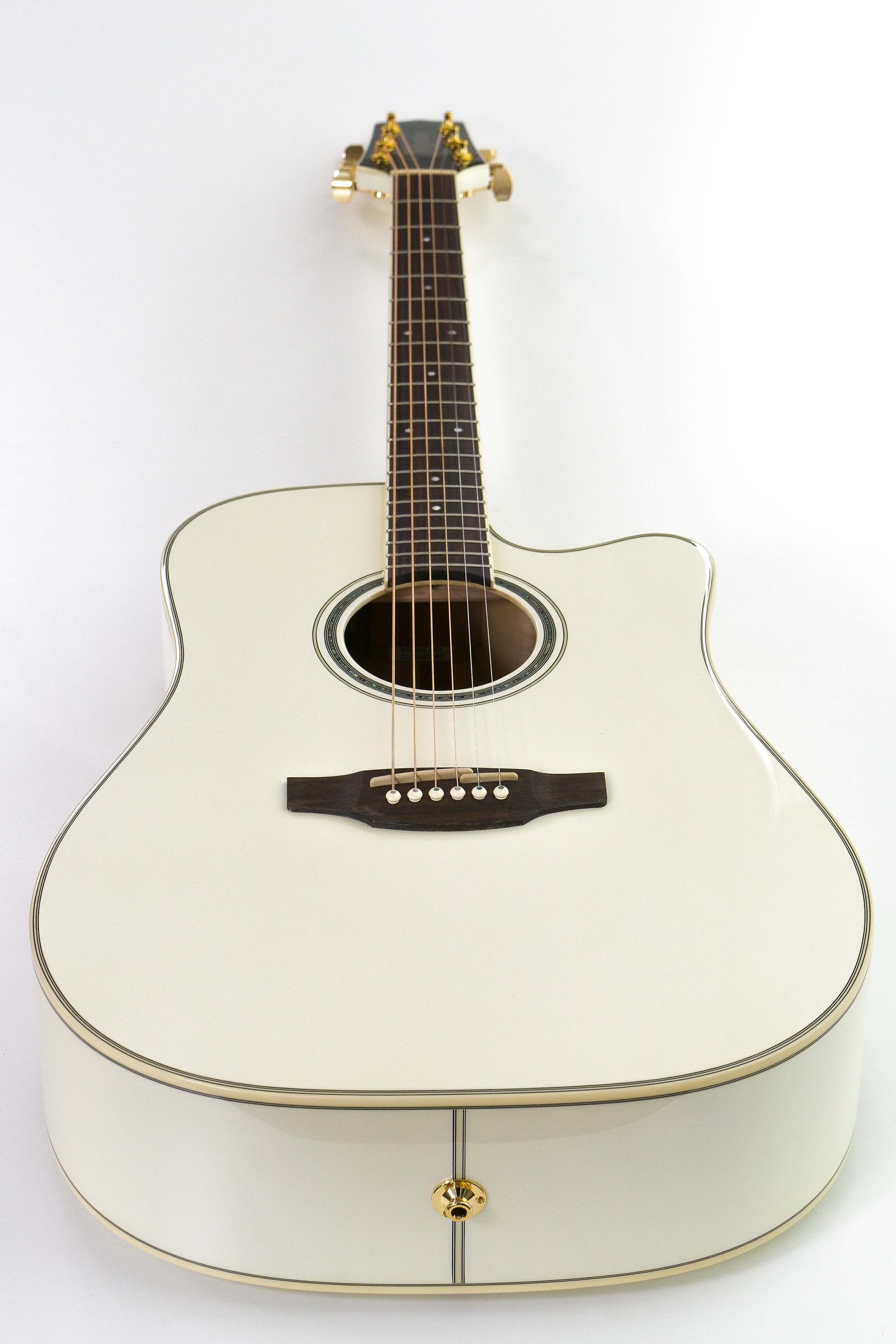 Takamine GD37CE PW Acoustic Electric Guitar - Pearl White "Cordelia"