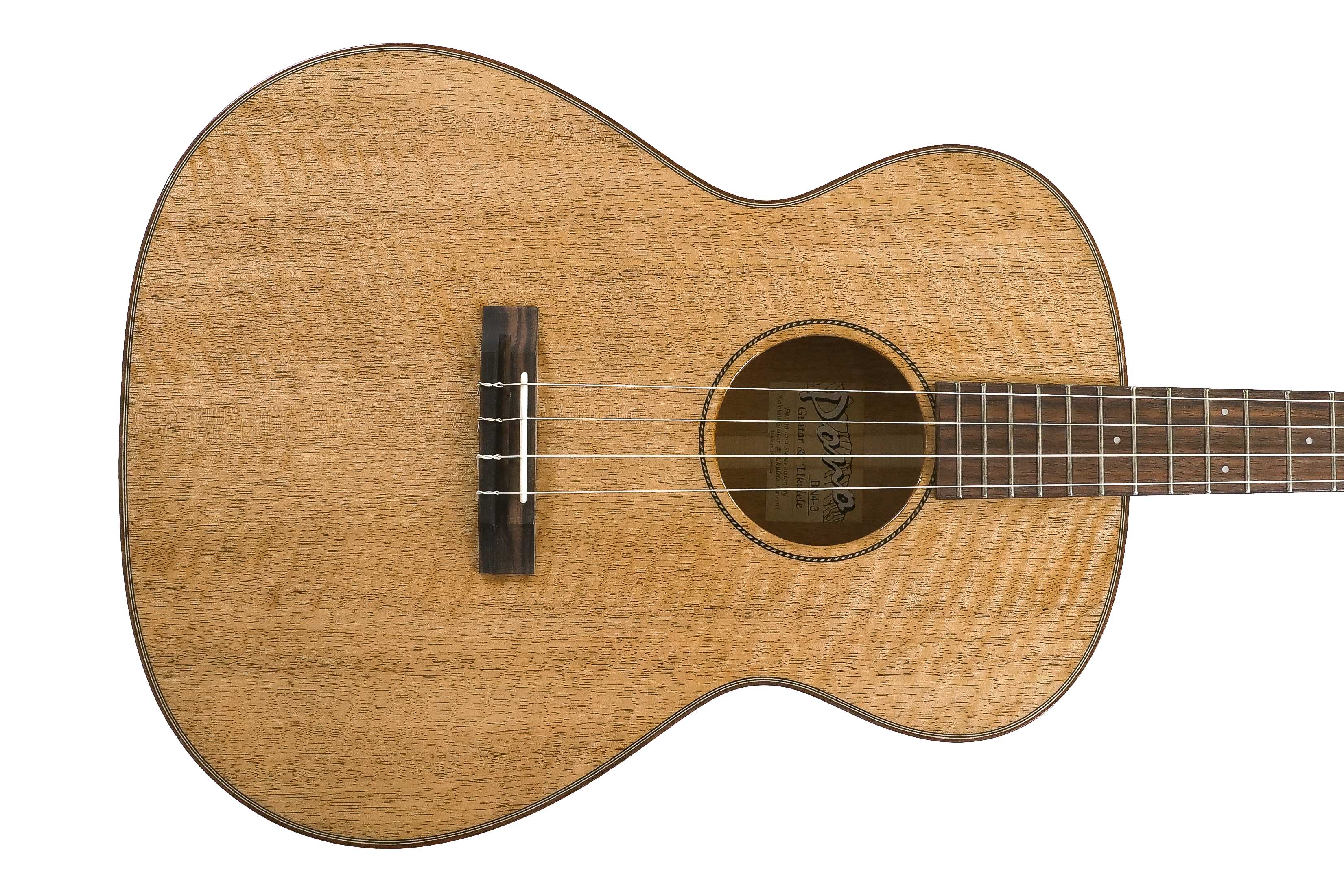Pono BN4-3 Big Baritone Ukulele - Terry Carter Music Store